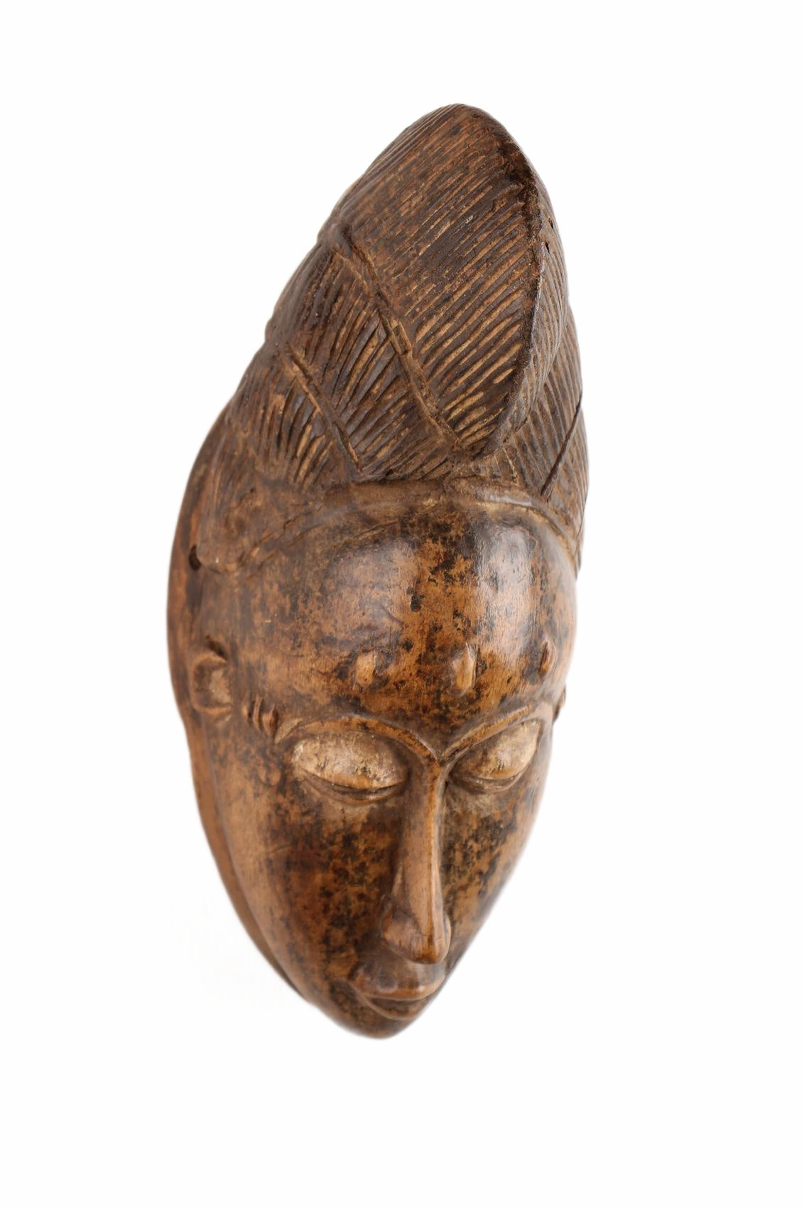 Baule Tribe Mask ~13.4" Tall (New 2026) - Masks