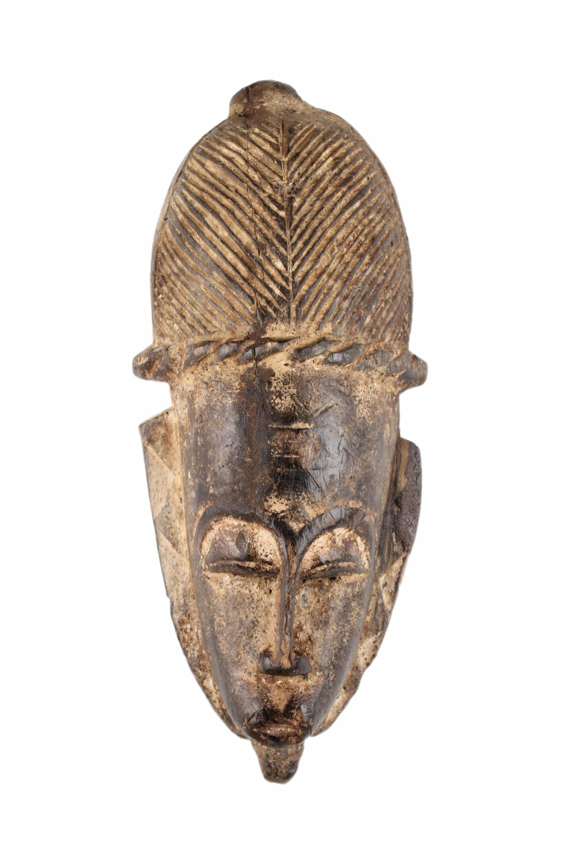Baule Tribe Mask ~13.4" Tall (New 2026) - Masks
