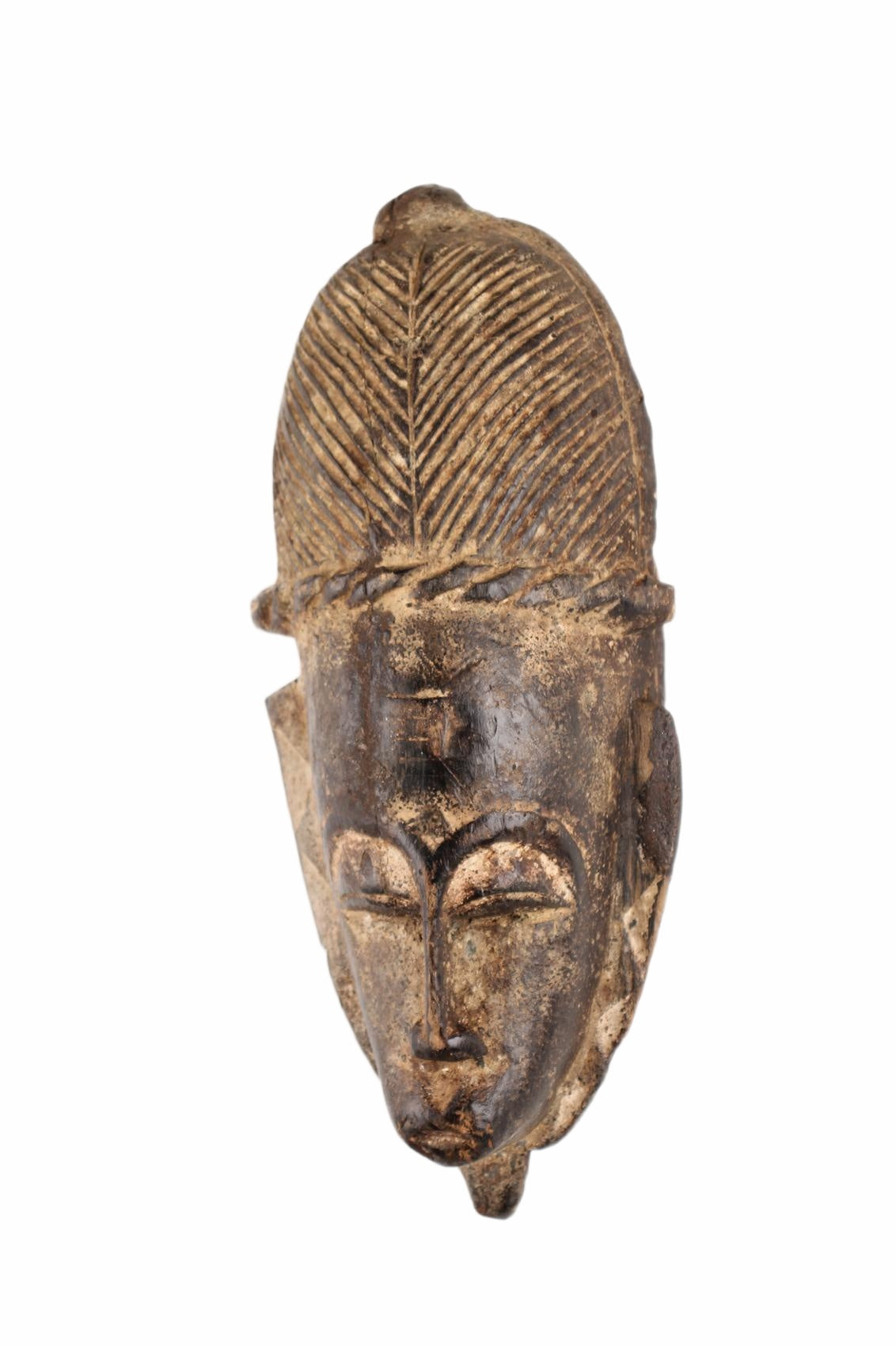 Baule Tribe Mask ~13.4" Tall (New 2026) - Masks