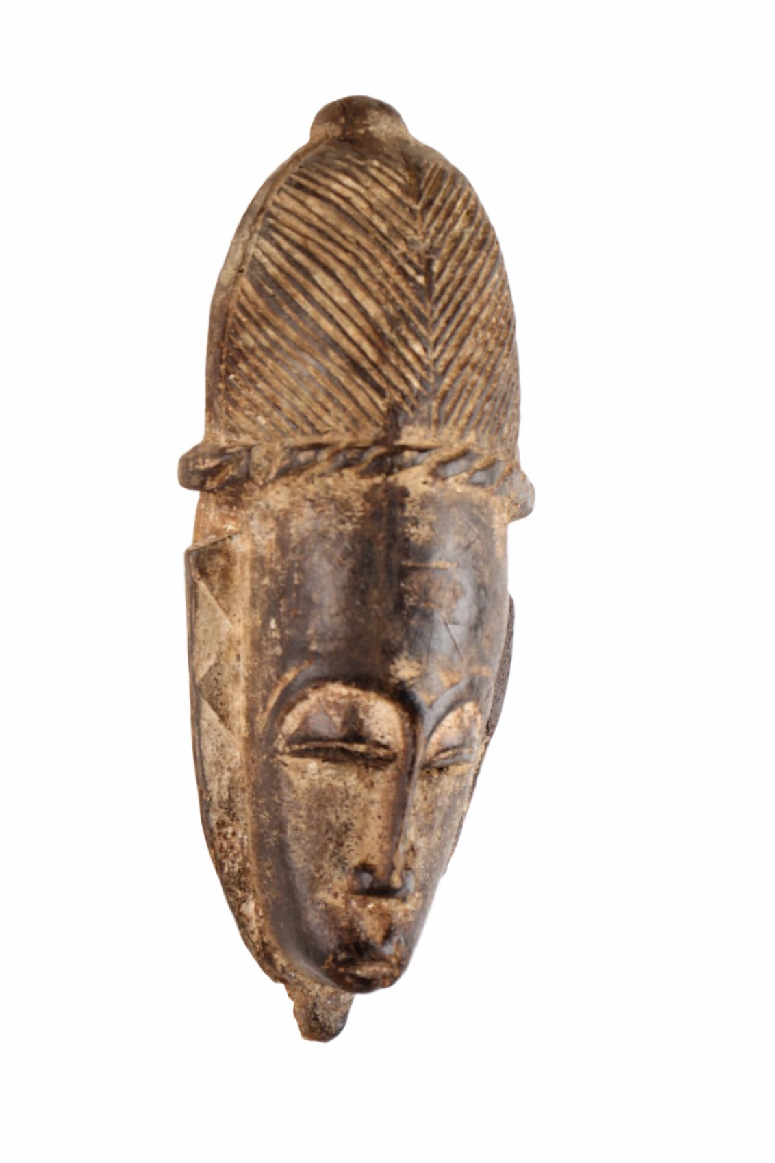 Baule Tribe Mask ~13.4" Tall (New 2026) - Masks