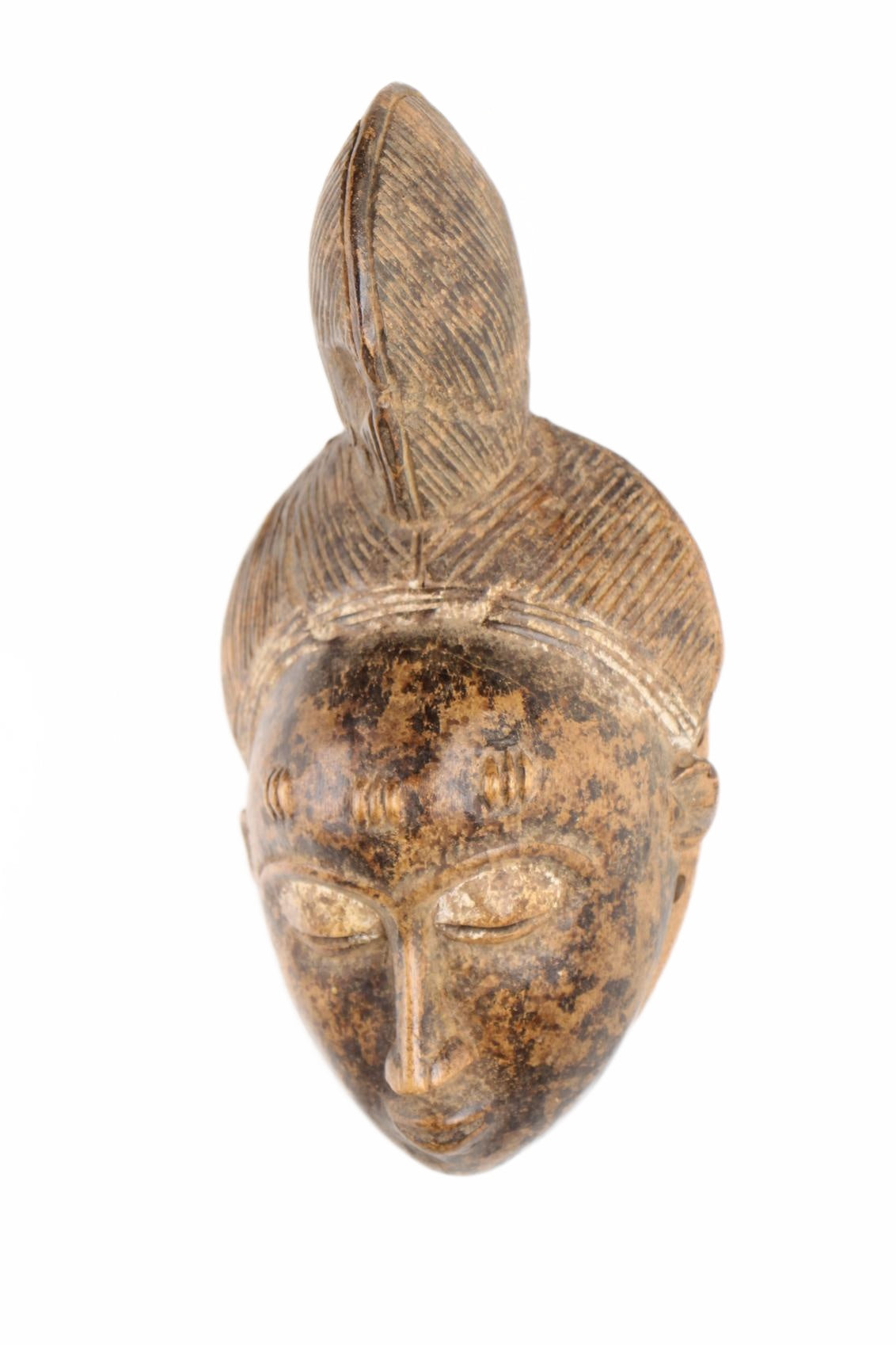 Baule Tribe Mask ~13.4" Tall (New 2026) - Masks