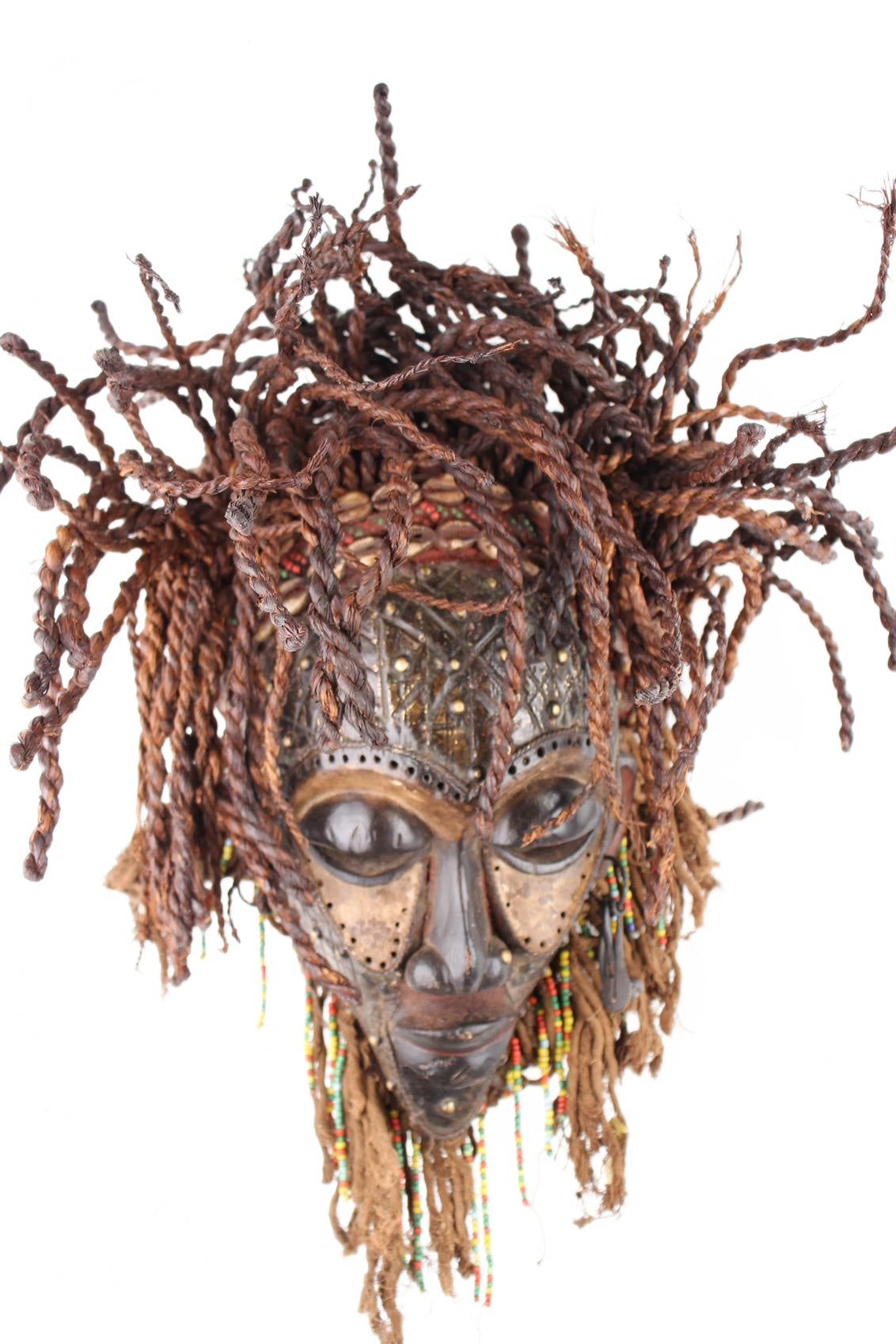 Chokwe Tribe Mask ~14.6" Tall (New 2026) - Masks