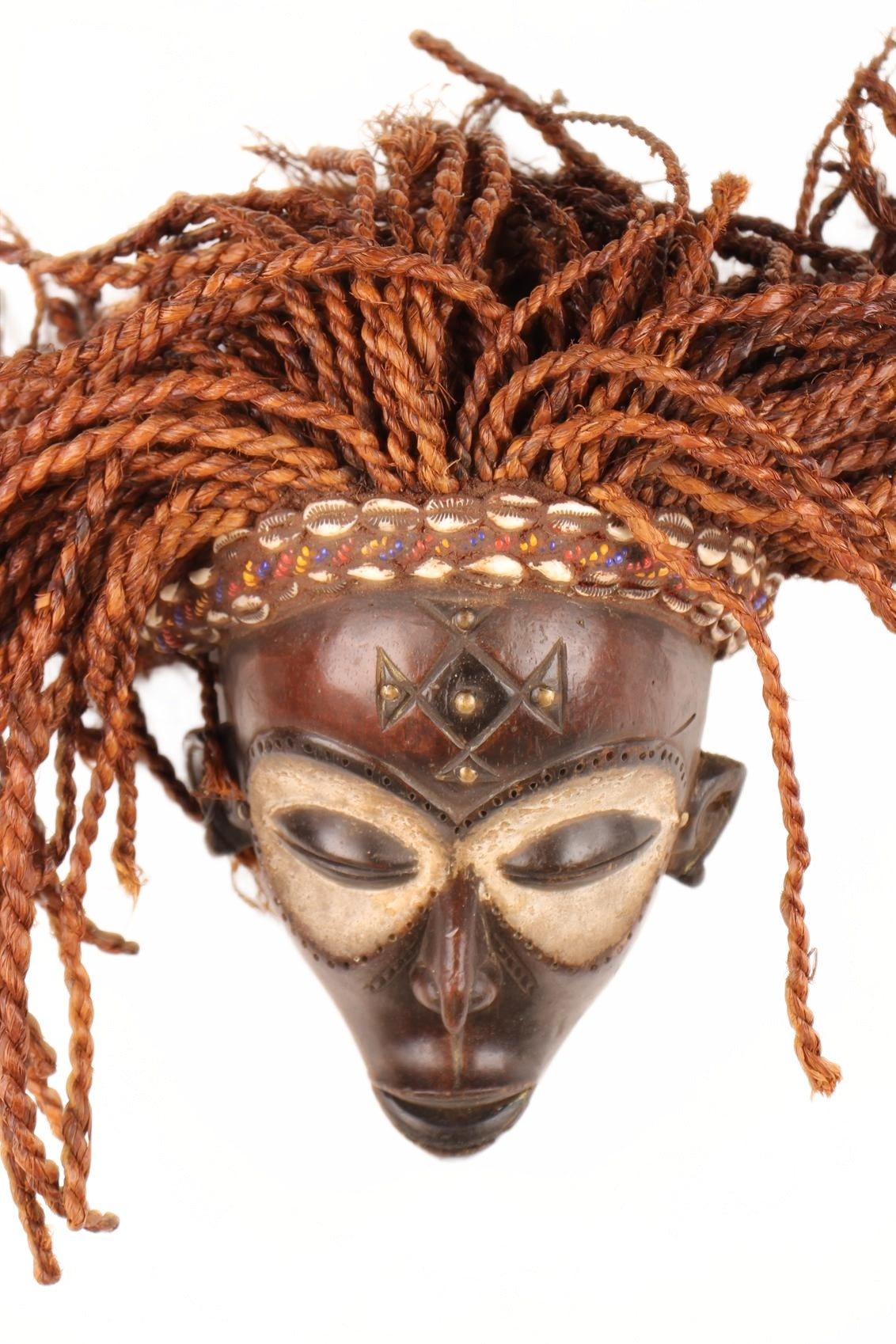 Chokwe Tribe Mask ~12.6" Tall (New 2026) - Masks
