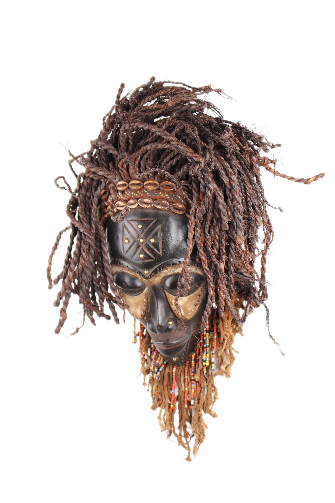 Chokwe Tribe Mask ~15.7" Tall (New 2026) - Masks