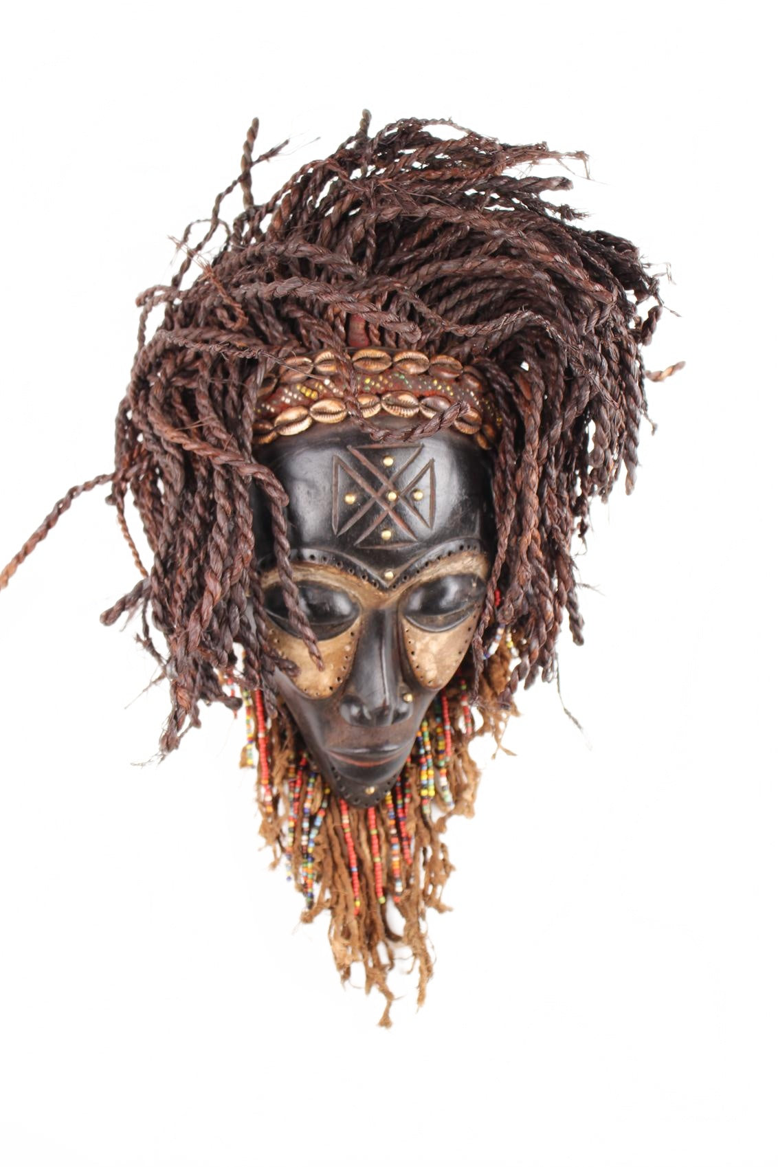 Chokwe Tribe Mask ~15.7" Tall (New 2026) - Masks