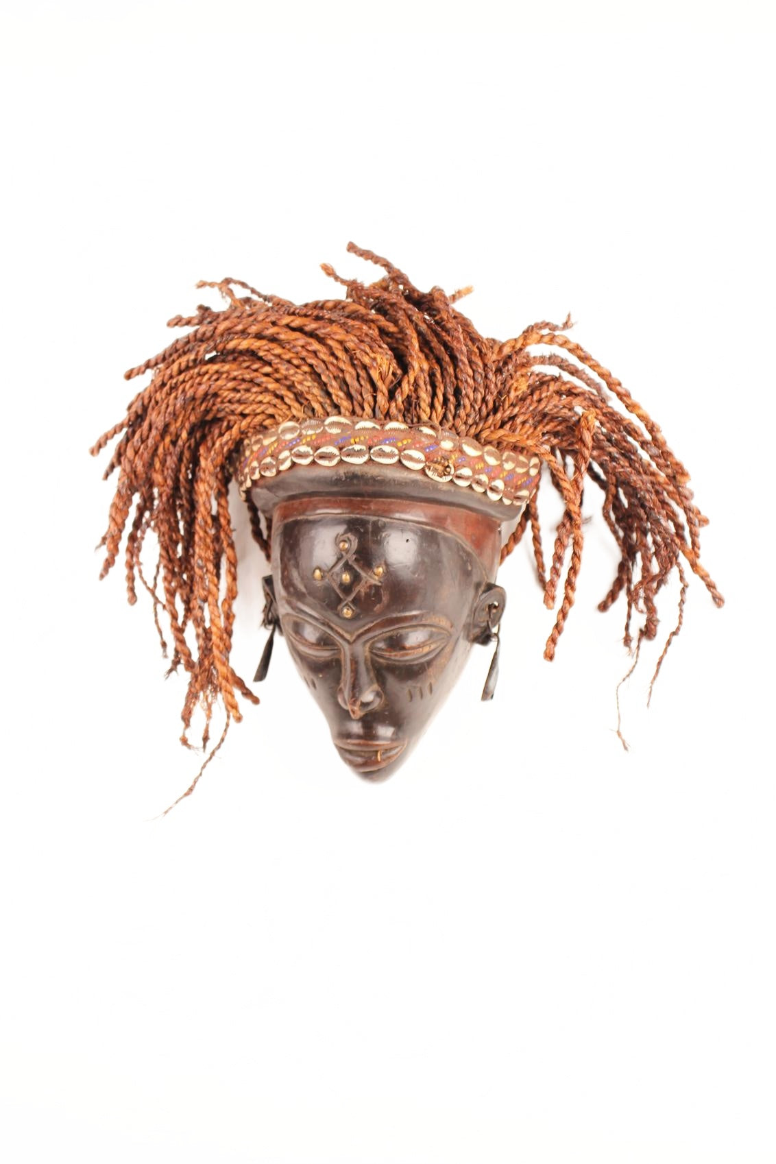 Chokwe Tribe Mask ~14.6" Tall (New 2026) - Masks