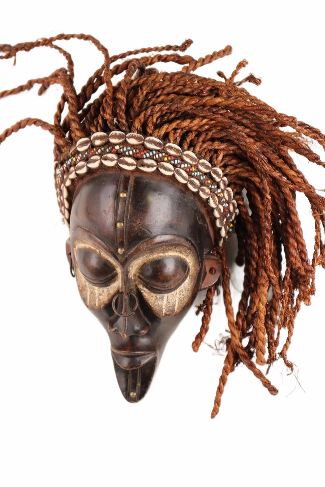Chokwe Tribe Mask ~11.4" Tall (New 2026) - Masks