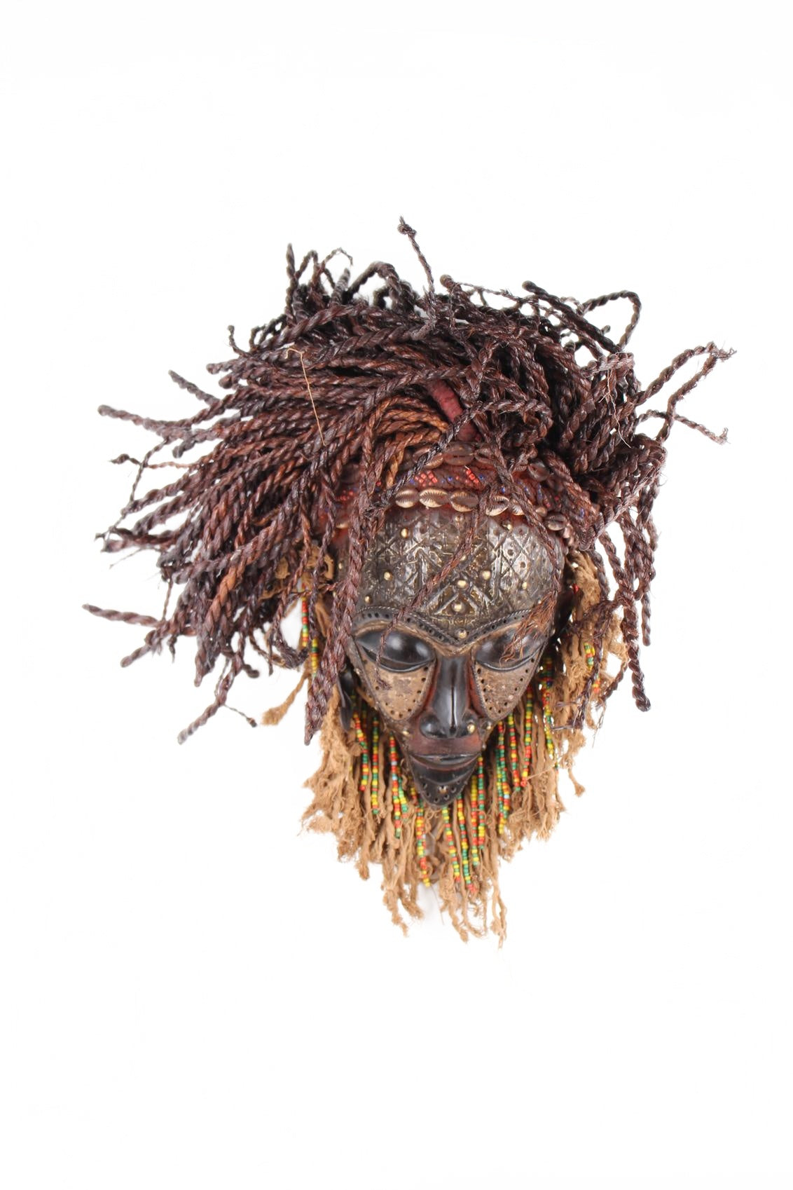 Chokwe Tribe Mask ~14.6" Tall (New 2026) - Masks
