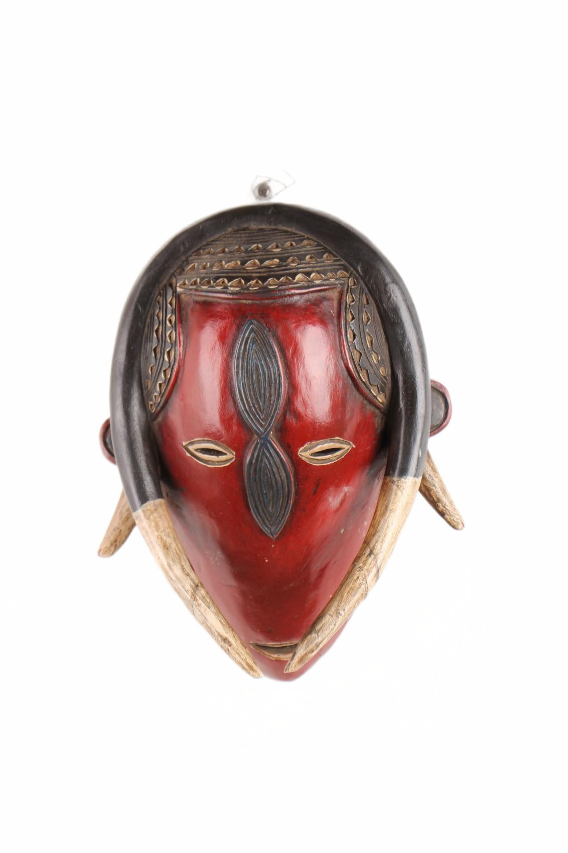 Baule Tribe Mask ~13.4" Tall (New 2026) - Masks