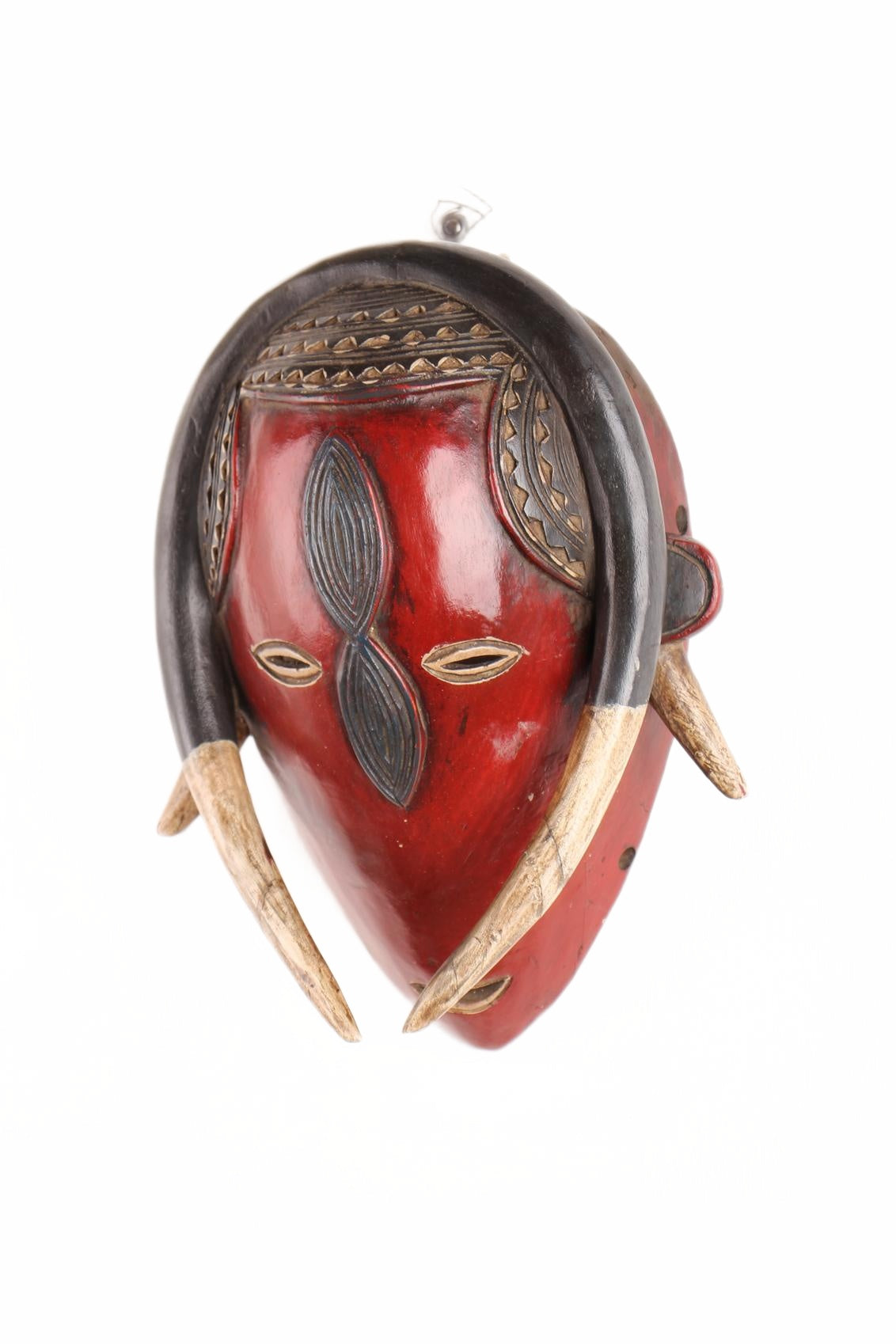 Baule Tribe Mask ~13.4" Tall (New 2026) - Masks