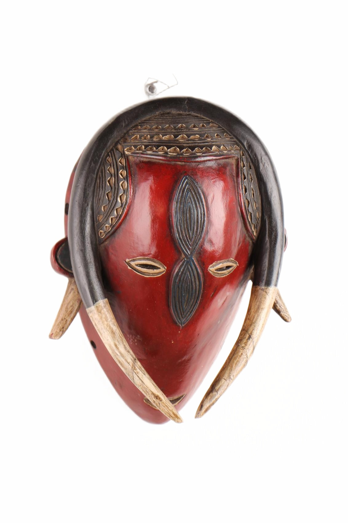 Baule Tribe Mask ~13.4" Tall (New 2026) - Masks