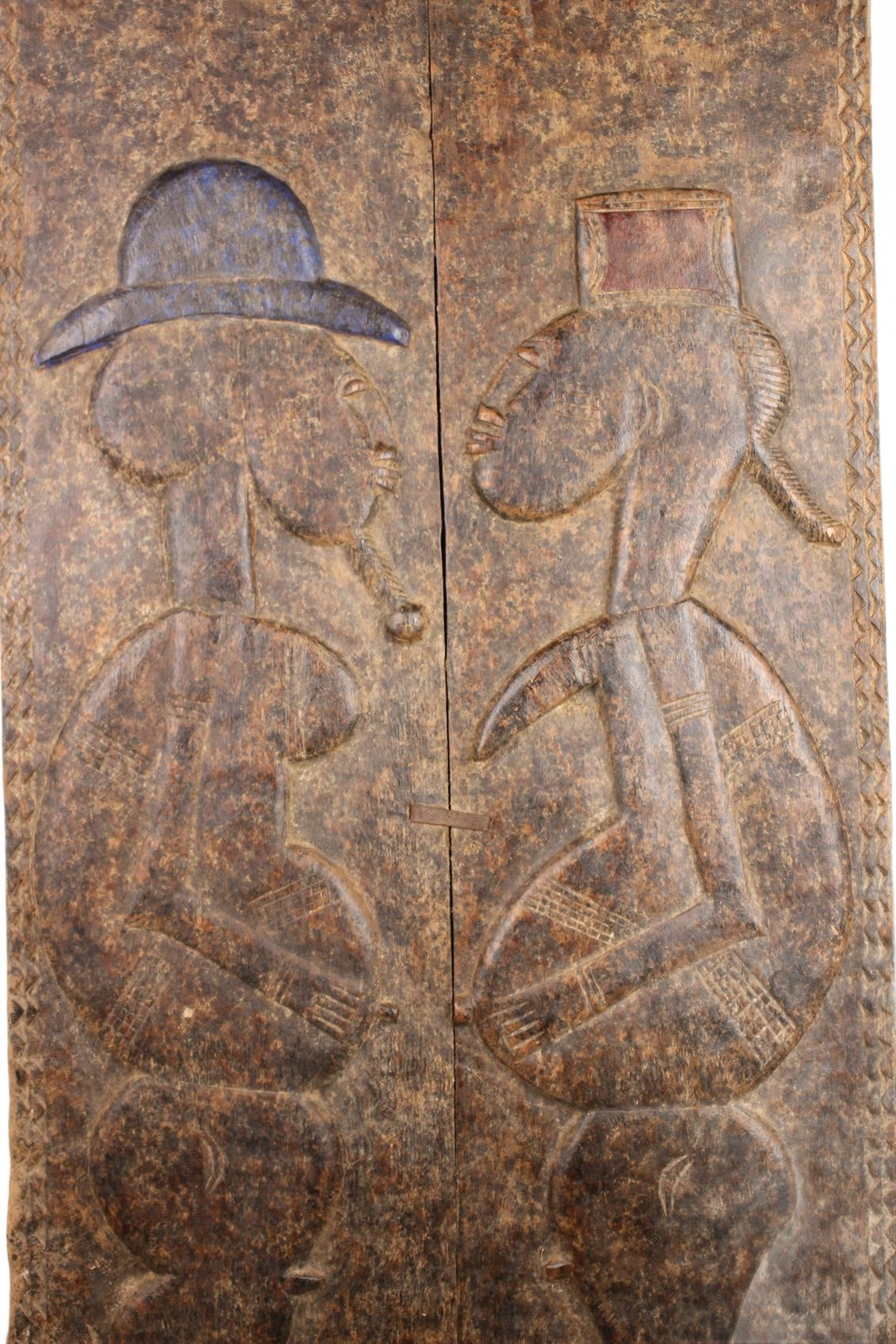 Baule Tribe Doors ~58.3" Tall (New 2026) - Wall Art