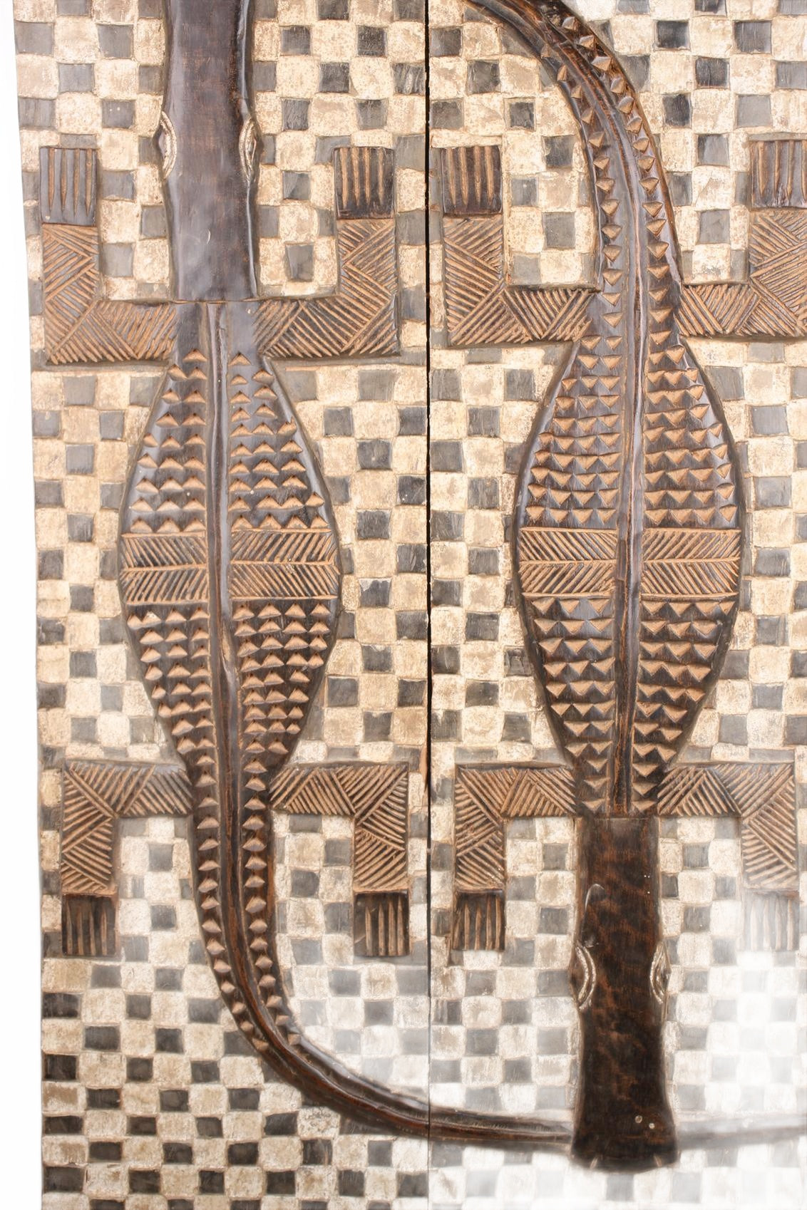Baule Tribe Doors ~20.1" Tall (New 2026) - Wall Art