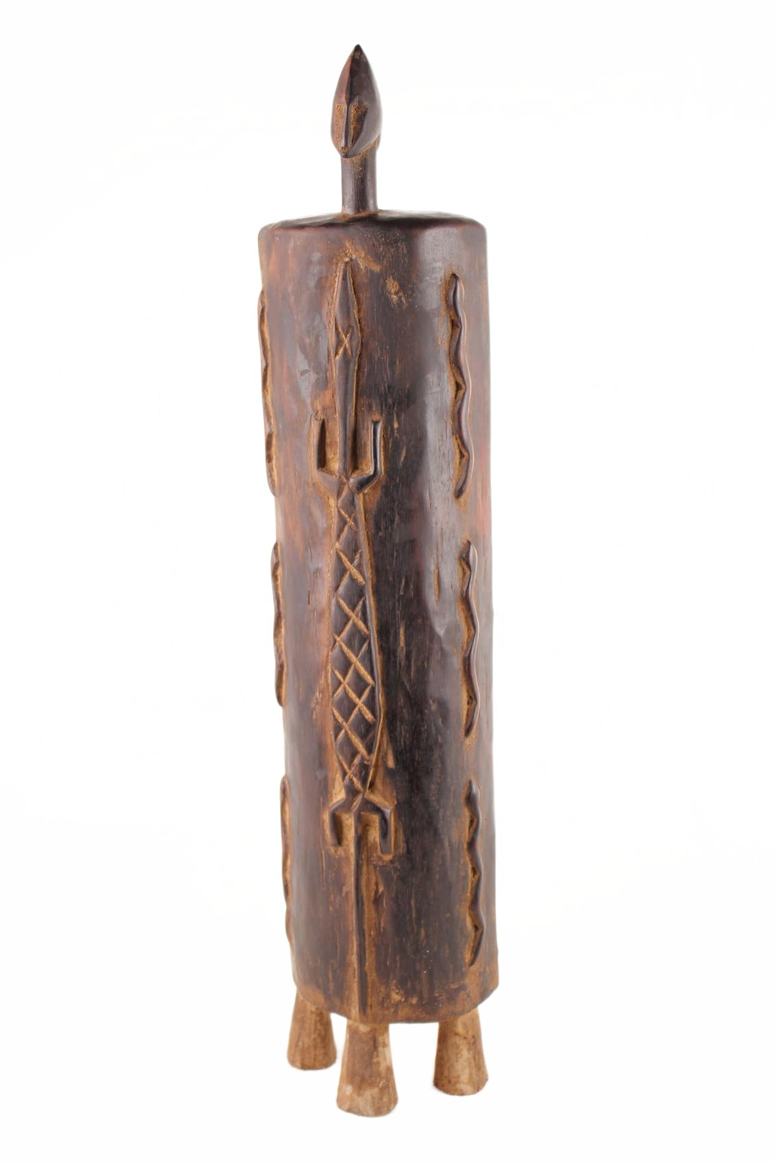 Dogon Tribe Jewelry Box ~26.0" Tall (New 2026) - Sculpture & Statuary