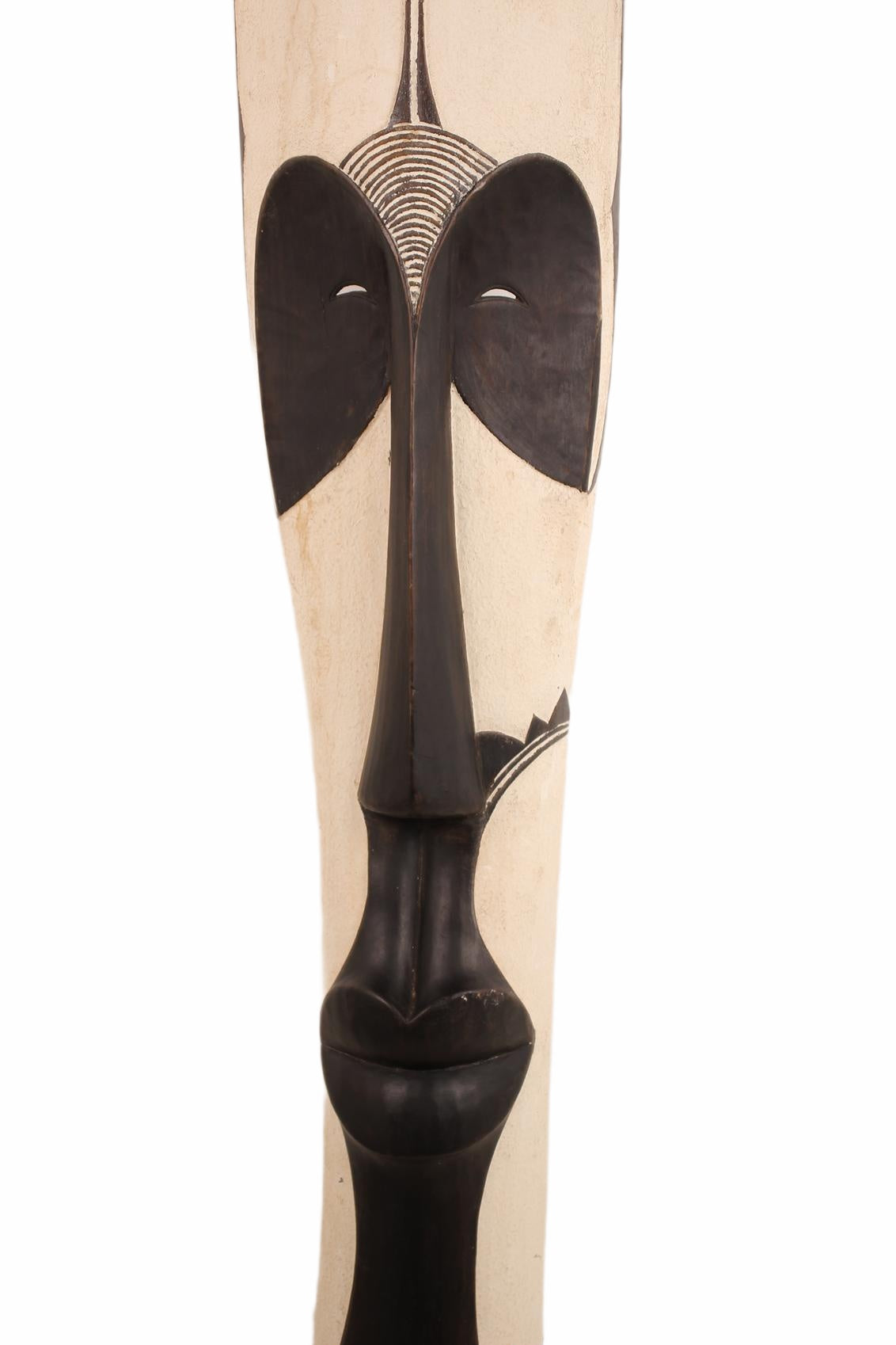 Fang Tribe Painted Mask ~80.3" Tall (New 2026) - Masks