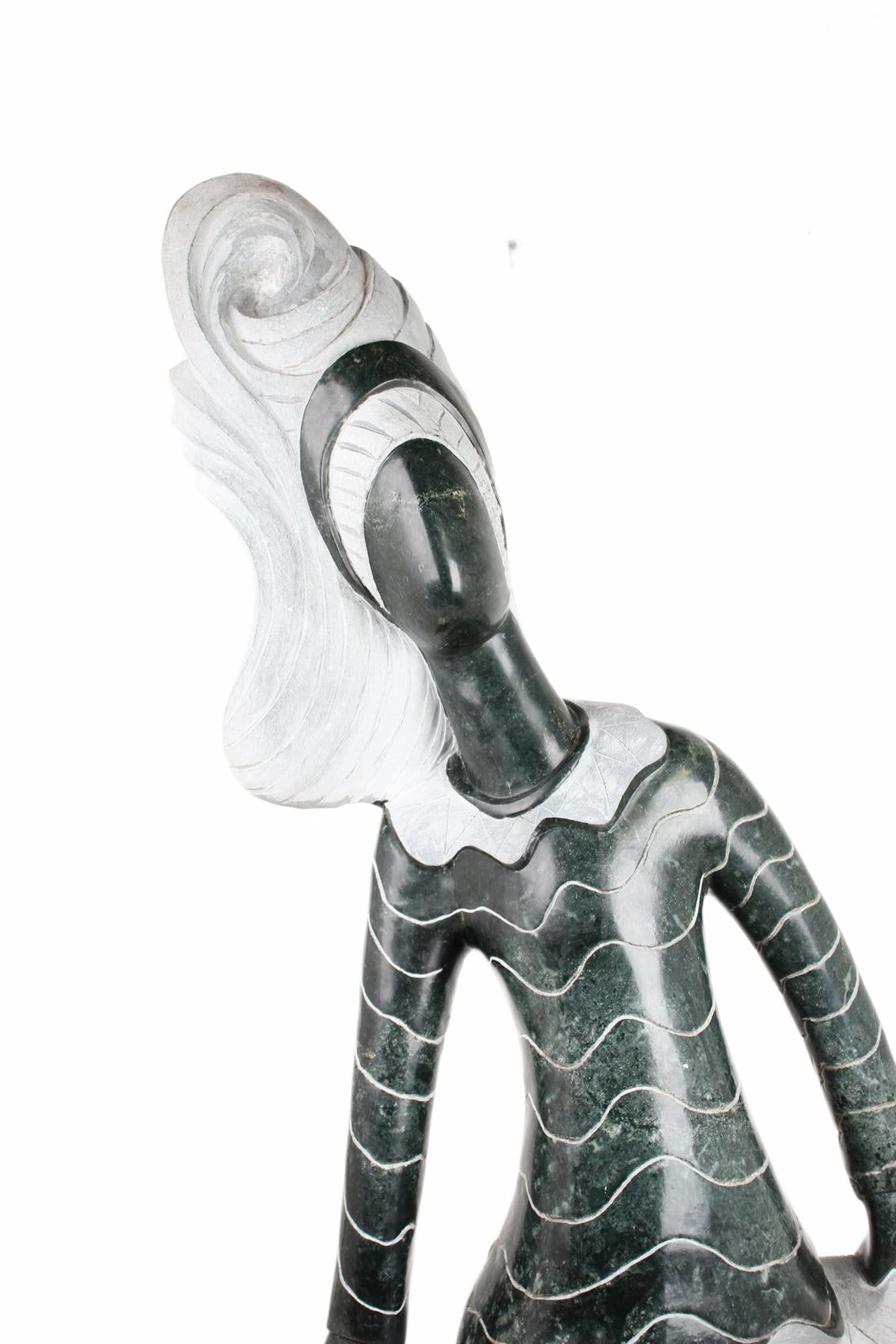 Shona Tribe Opal Stone Princess ~69.3" Tall (New 2026)