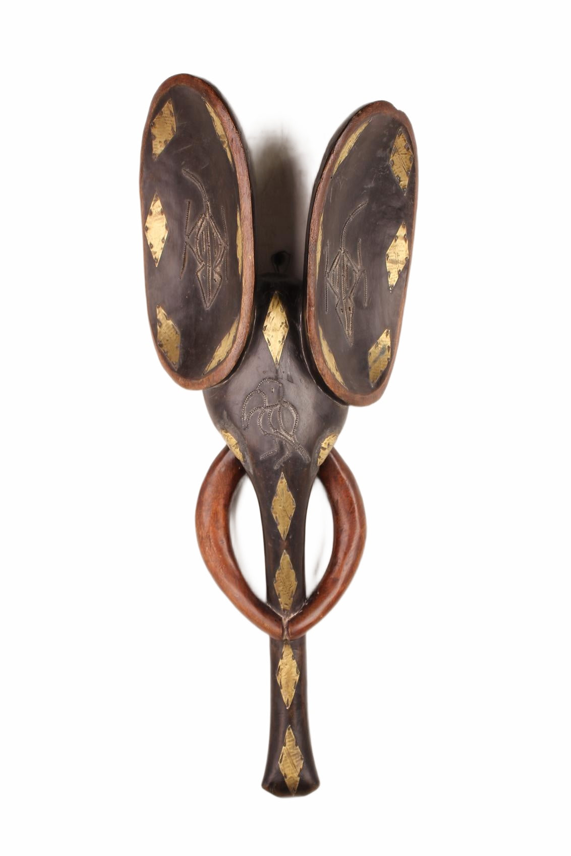 Babanki Tribe Elephant Mask ~27.6" Tall (New 2026) - Jewelry & Adornment