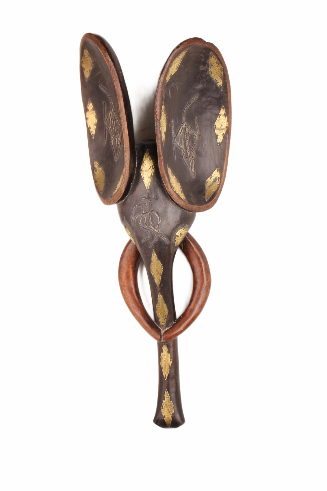 Babanki Tribe Elephant Mask ~27.6" Tall (New 2026) - Jewelry & Adornment