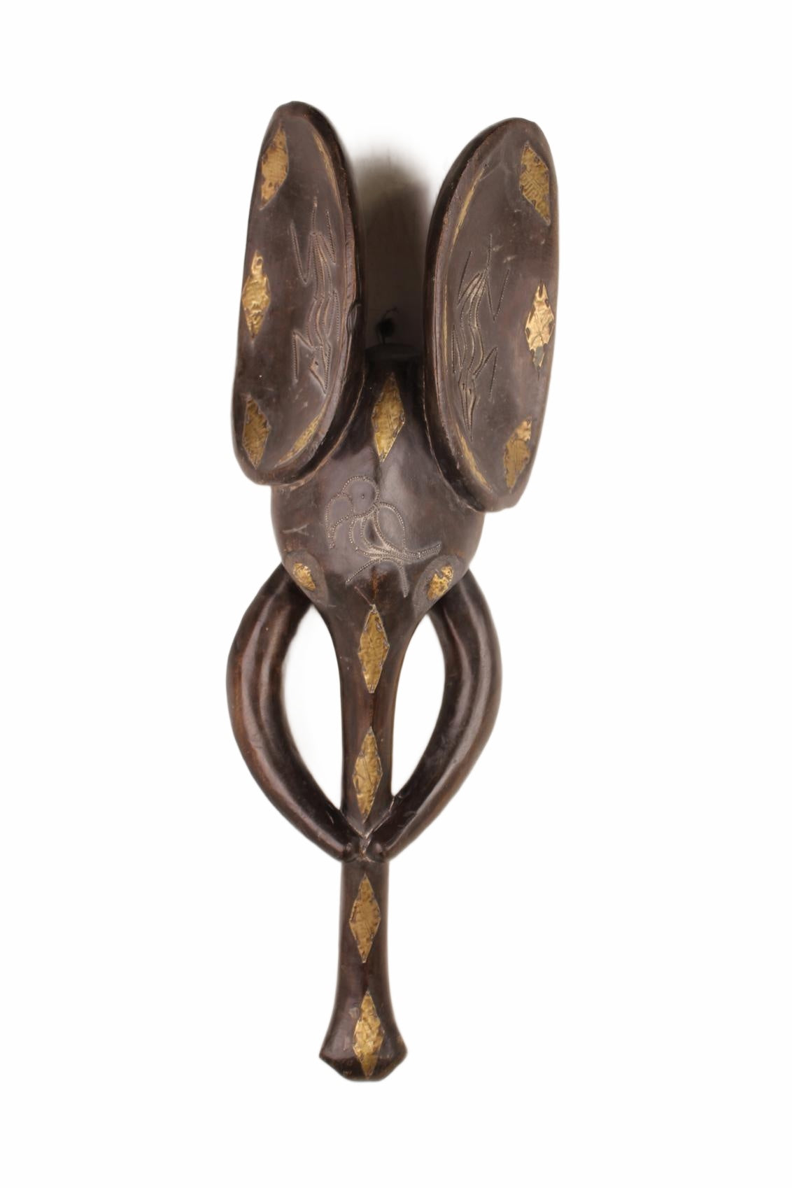 Babanki Tribe Elephant Mask ~27.6" Tall (New 2026) - Jewelry & Adornment