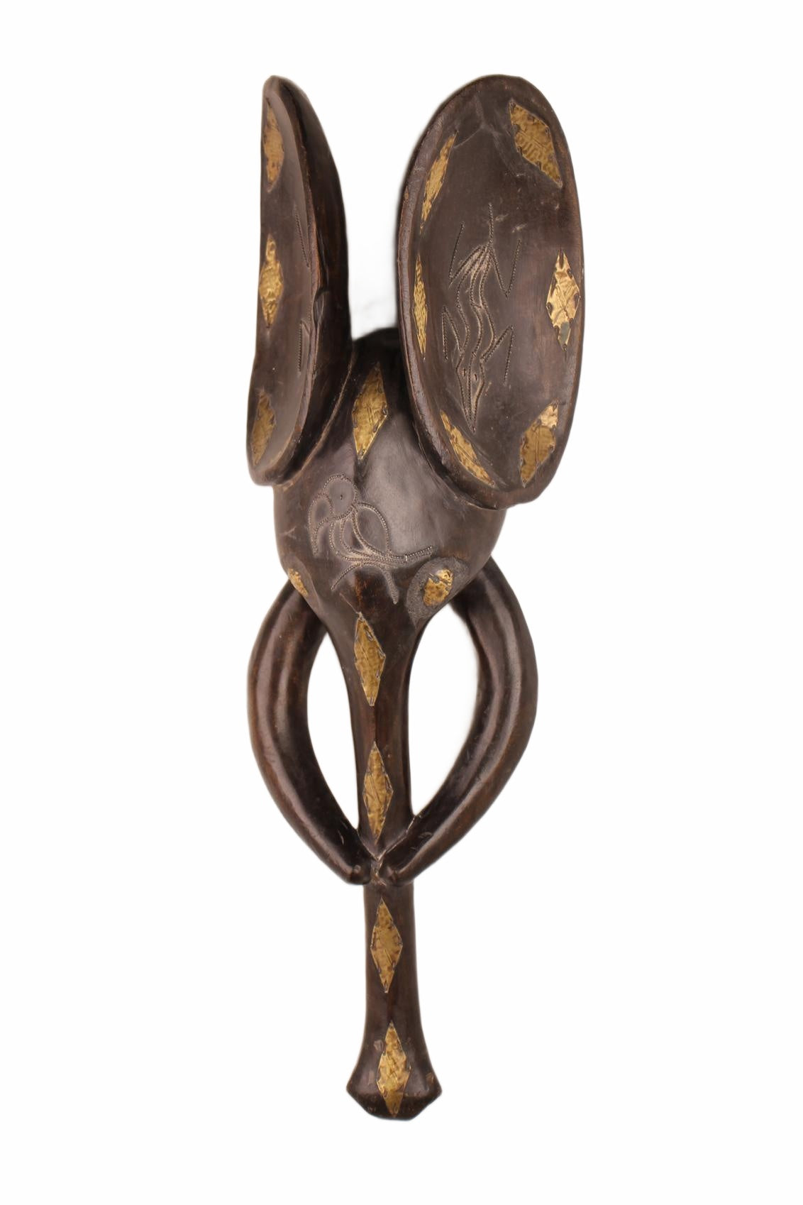 Babanki Tribe Elephant Mask ~27.6" Tall (New 2026) - Jewelry & Adornment