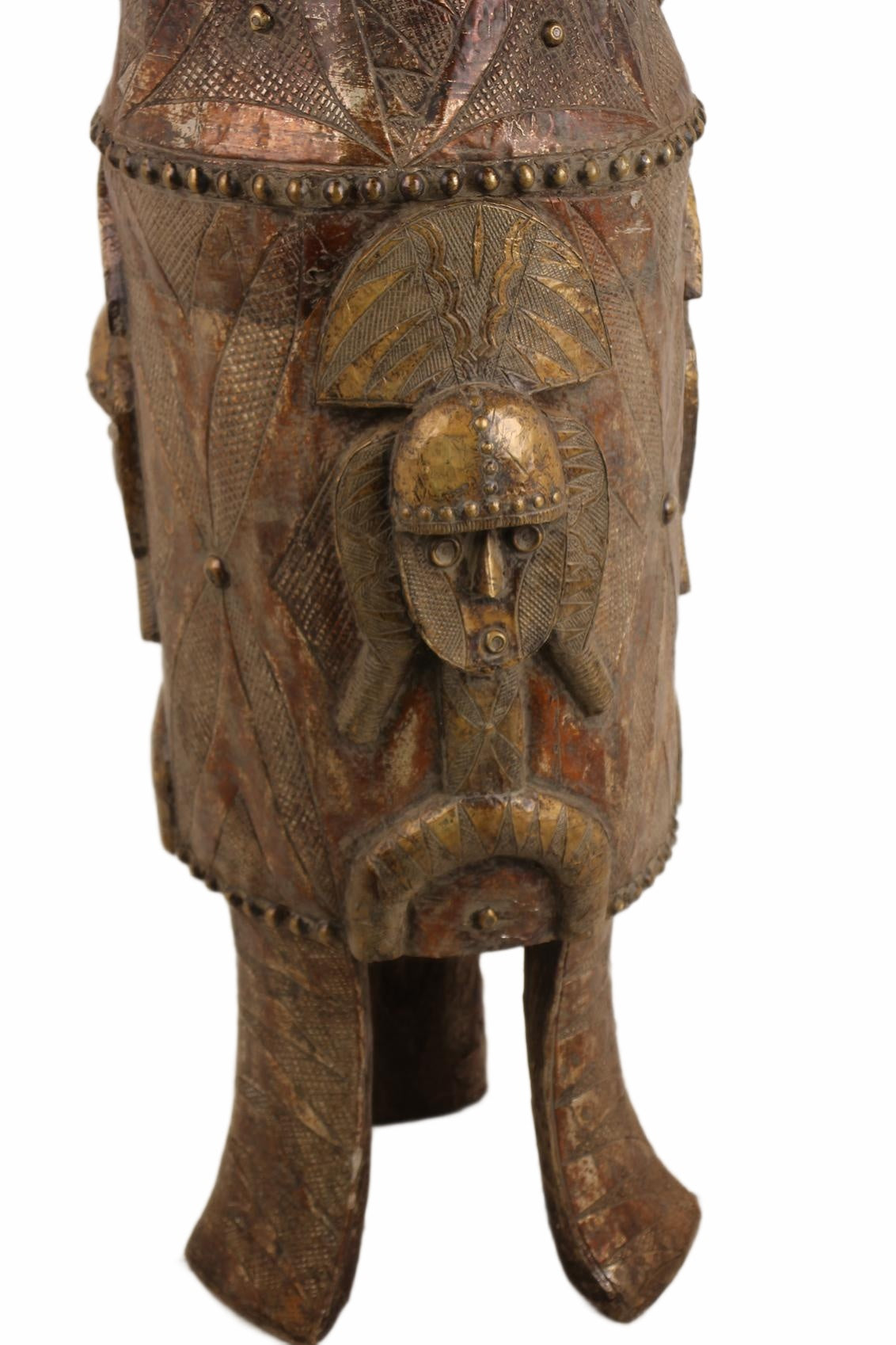 Bakota Tribe Pot ~68.9" Tall (New 2026) - Sculpture & Statuary