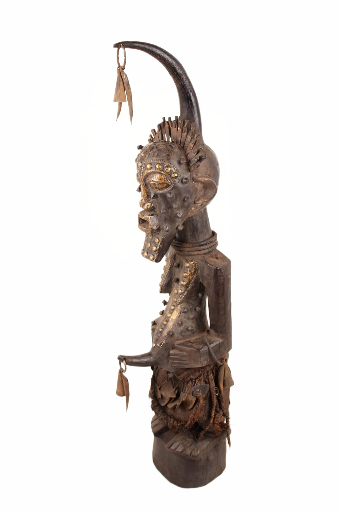 Basonge/Songye Tribe Basongye/Songye Tribe Fetish Statue ~40.9" Tall (New 2026) - Sculpture & Statuary