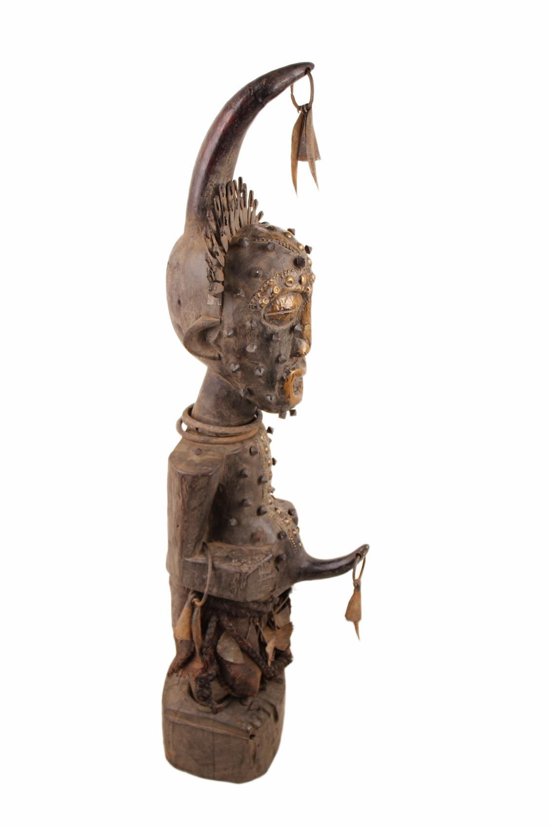 Basonge/Songye Tribe Basongye/Songye Tribe Fetish Statue ~39.4" Tall (New 2026) - Sculpture & Statuary