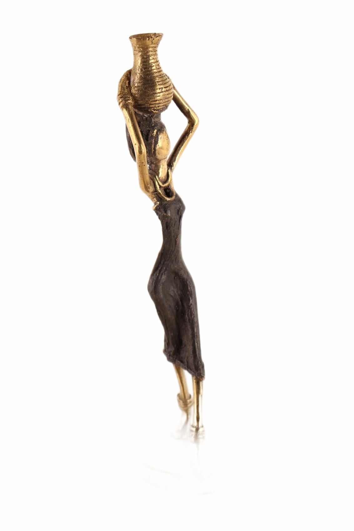 Bwa Tribe Bronze Figures ~10.2" Tall (New 2026) - Sculpture & Statuary
