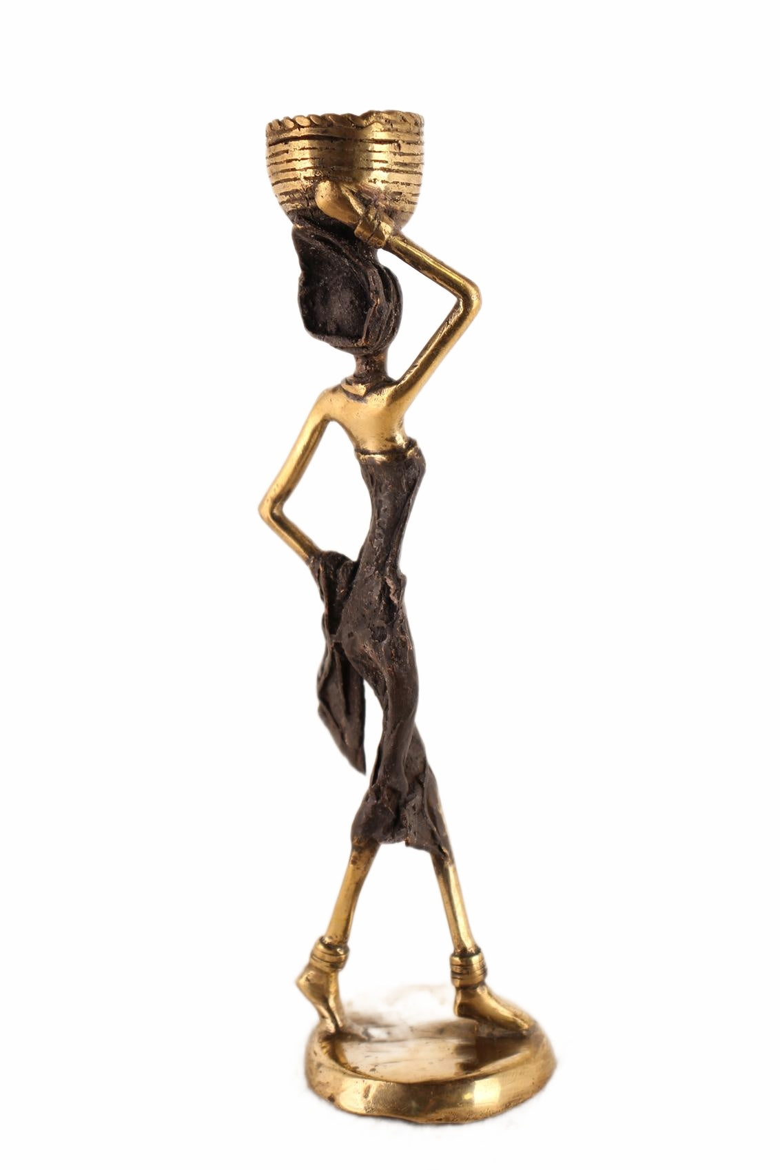 Bwa Tribe Bronze Figures ~10.2" Tall (New 2026) - Sculpture & Statuary