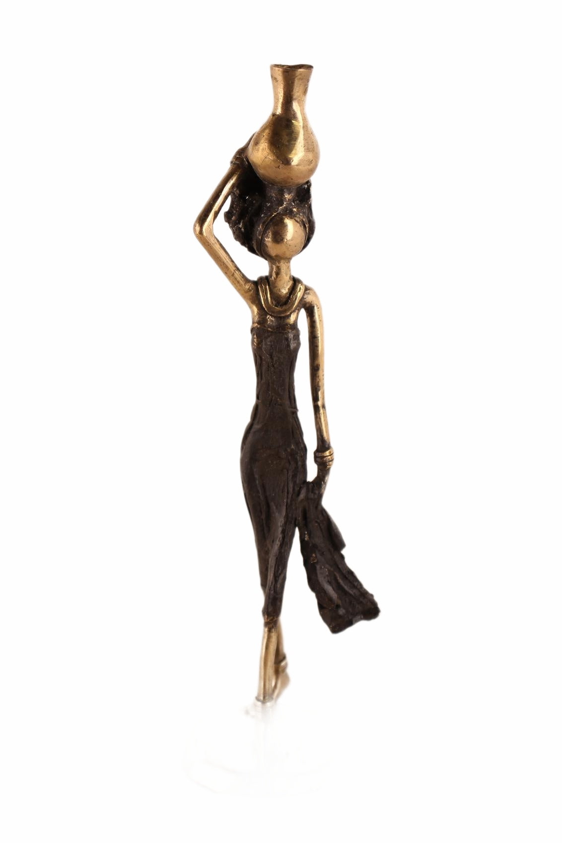 Bwa Tribe Bronze Figures ~10.2" Tall (New 2026) - Sculpture & Statuary
