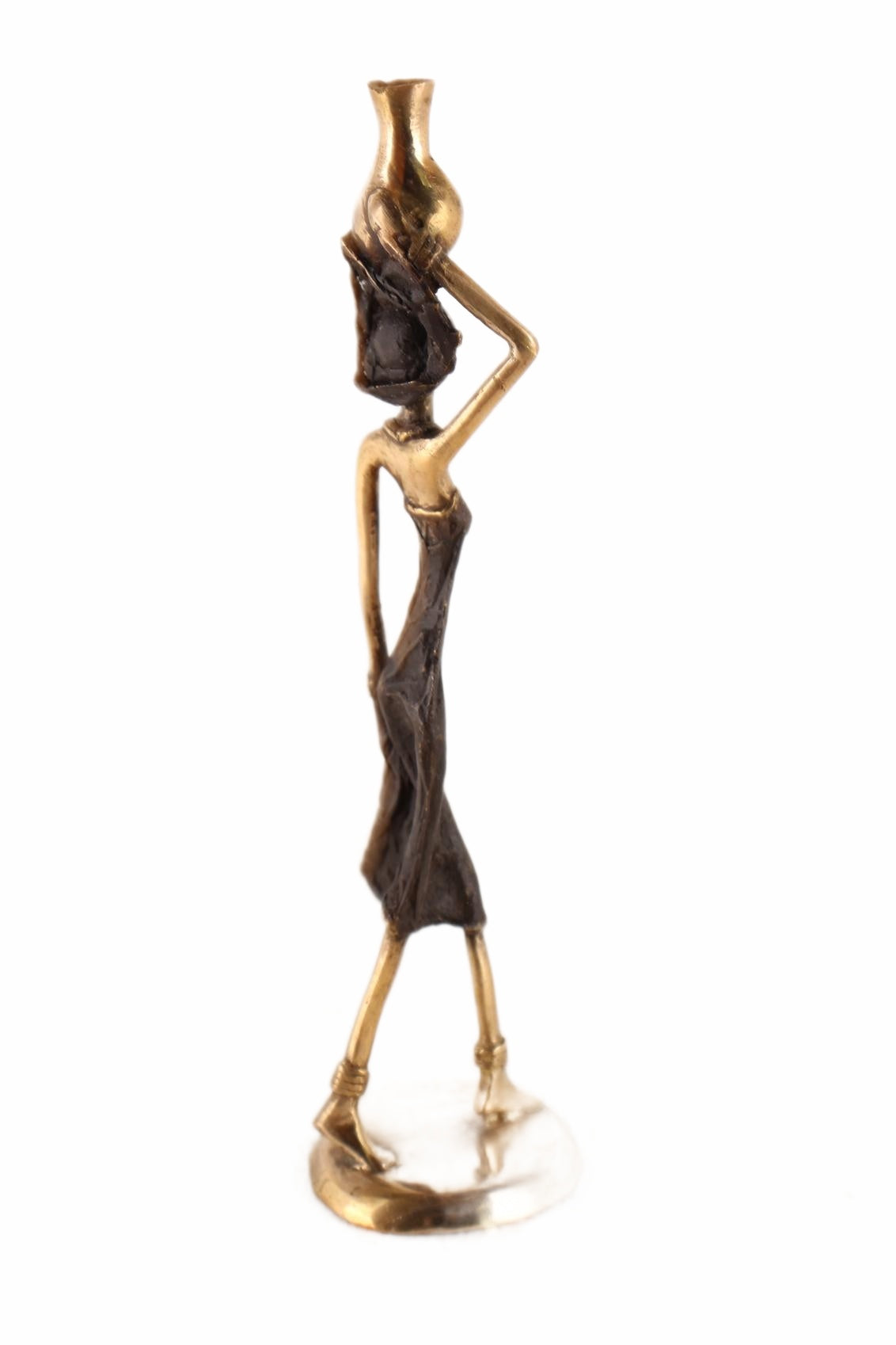 Bwa Tribe Bronze Figures ~10.2" Tall (New 2026) - Sculpture & Statuary