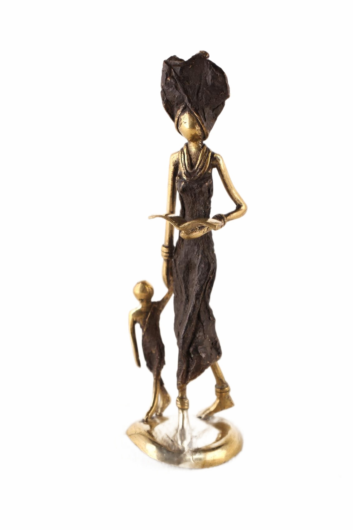 Bwa Tribe Bronze Figures ~9.8" Tall (New 2026) - Sculpture & Statuary