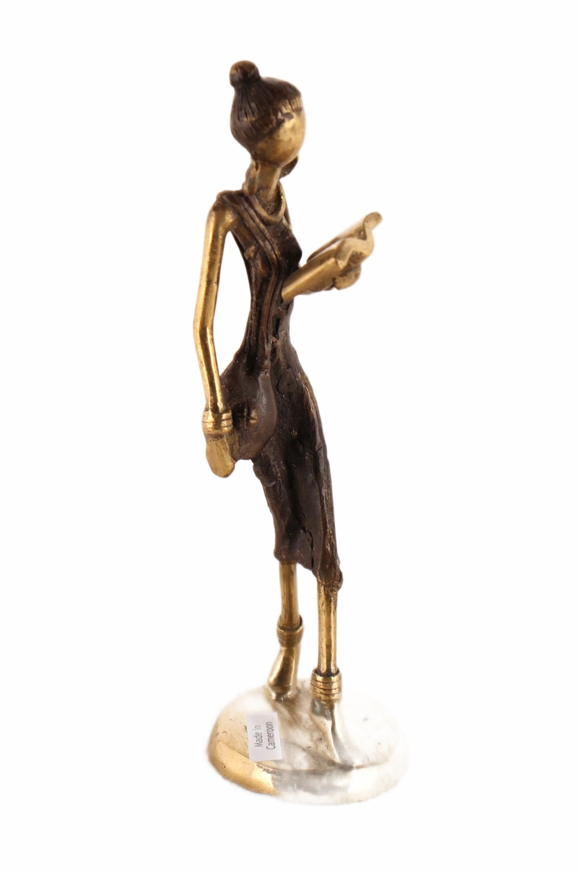 Bwa Tribe Bronze Figures ~9.8" Tall (New 2026) - Sculpture & Statuary