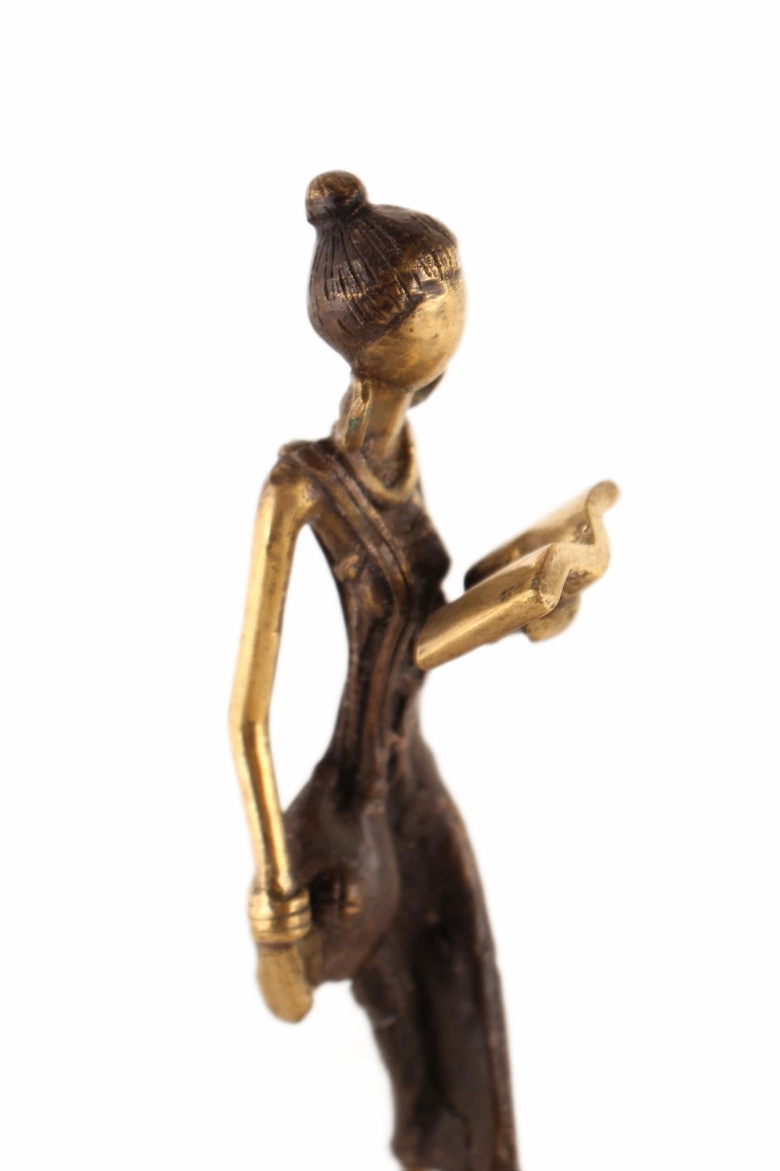 Bwa Tribe Bronze Figures ~9.8" Tall (New 2026) - Sculpture & Statuary