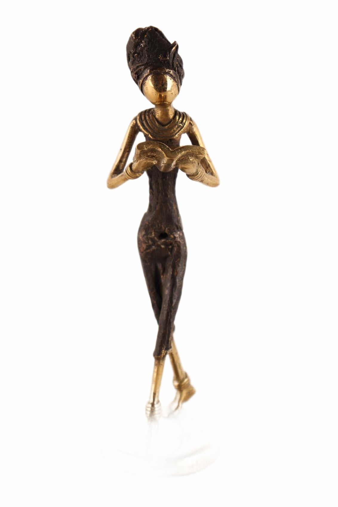 Bwa Tribe Bronze Figures ~9.8" Tall (New 2026) - Sculpture & Statuary