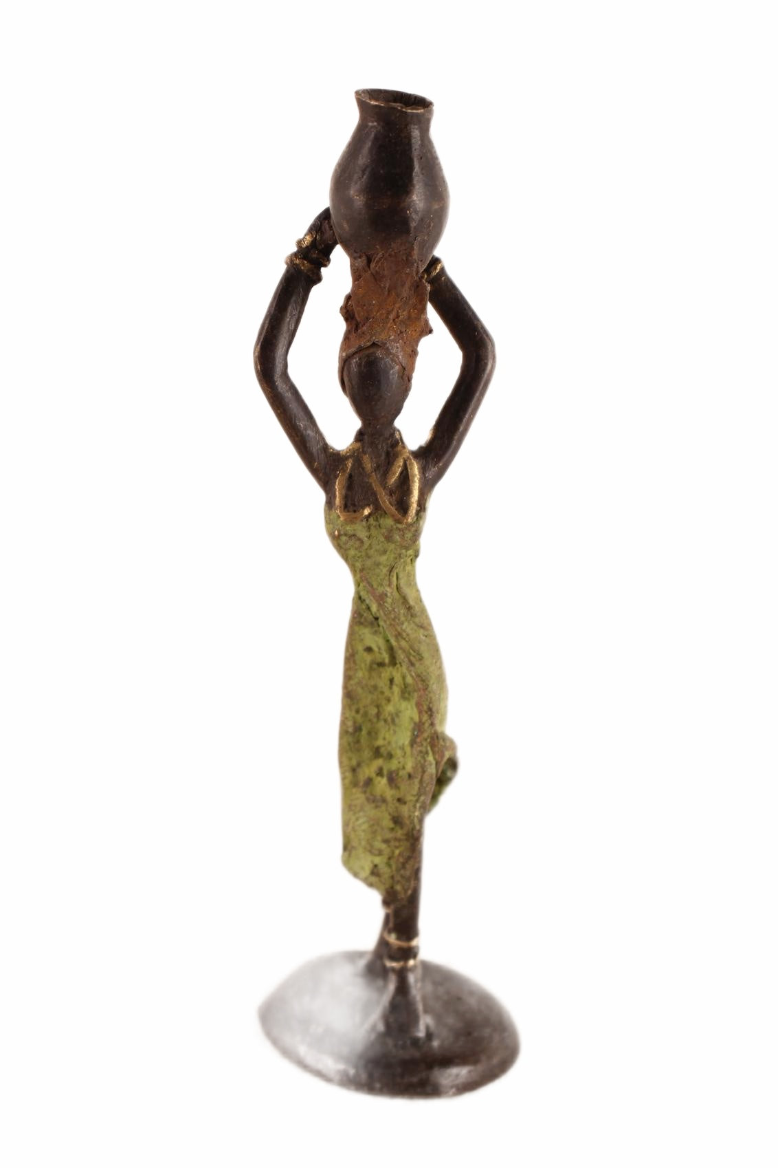 Bwa Tribe Bronze Figures ~9.8" Tall (New 2026) - Sculpture & Statuary