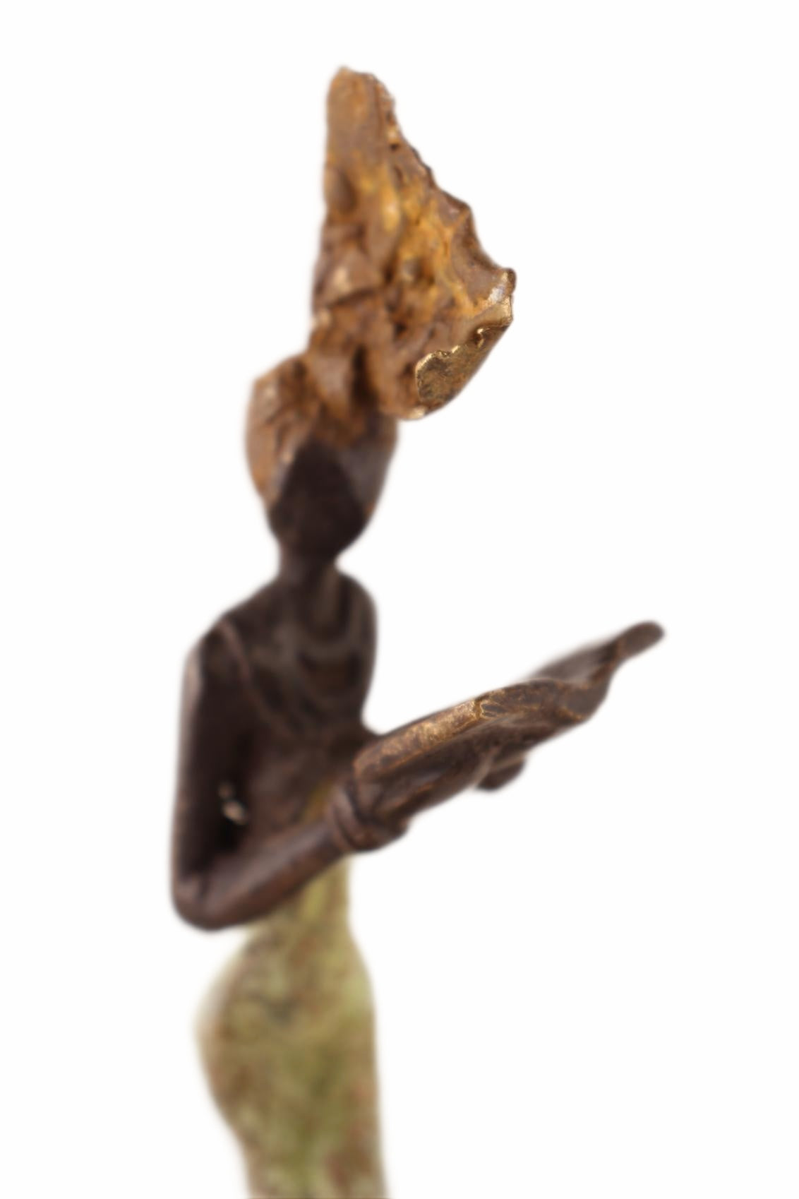 Bwa Tribe Bronze Figures ~6.7" Tall (New 2026) - Sculpture & Statuary