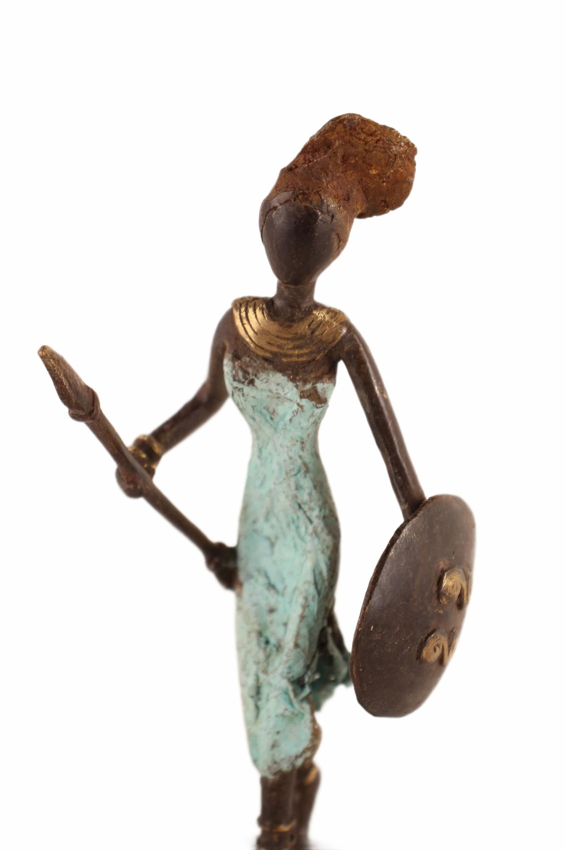 Bwa Tribe Bronze Figures ~6.7" Tall (New 2026) - Sculpture & Statuary
