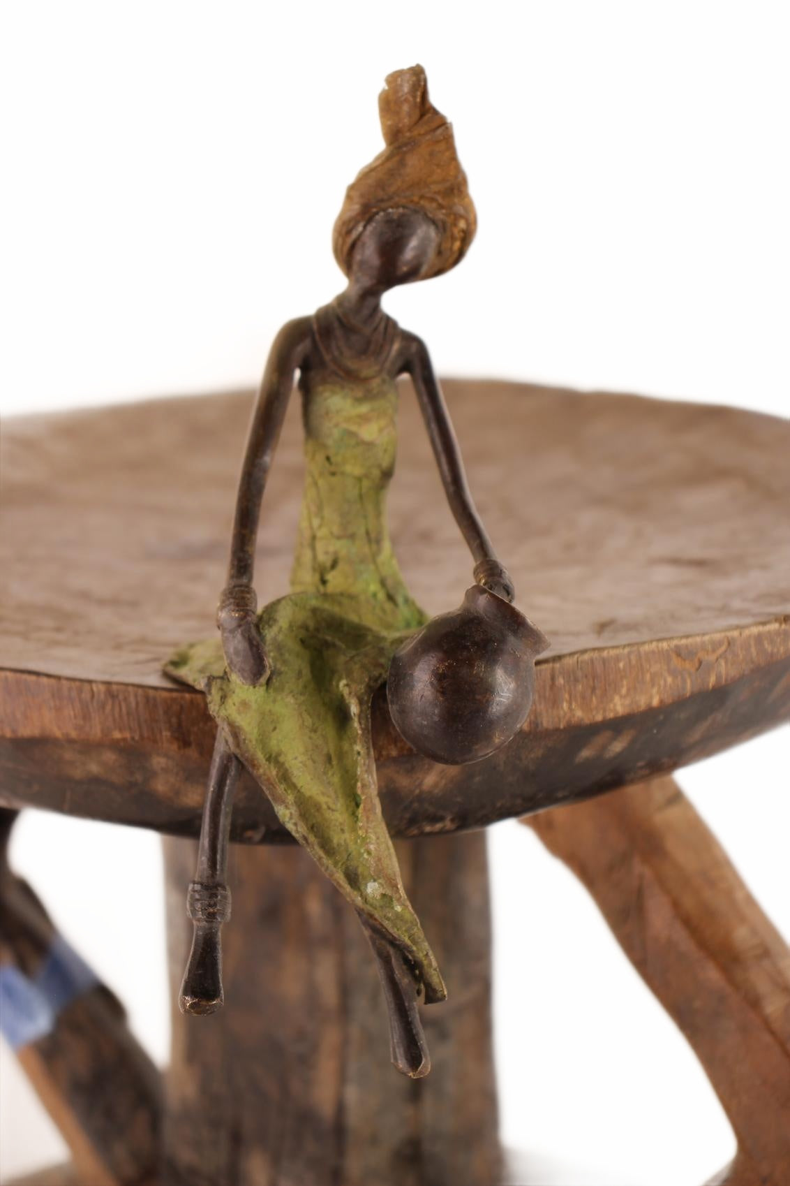Bwa Tribe Bronze Figures ~5.5" Tall (New 2026) - Sculpture & Statuary