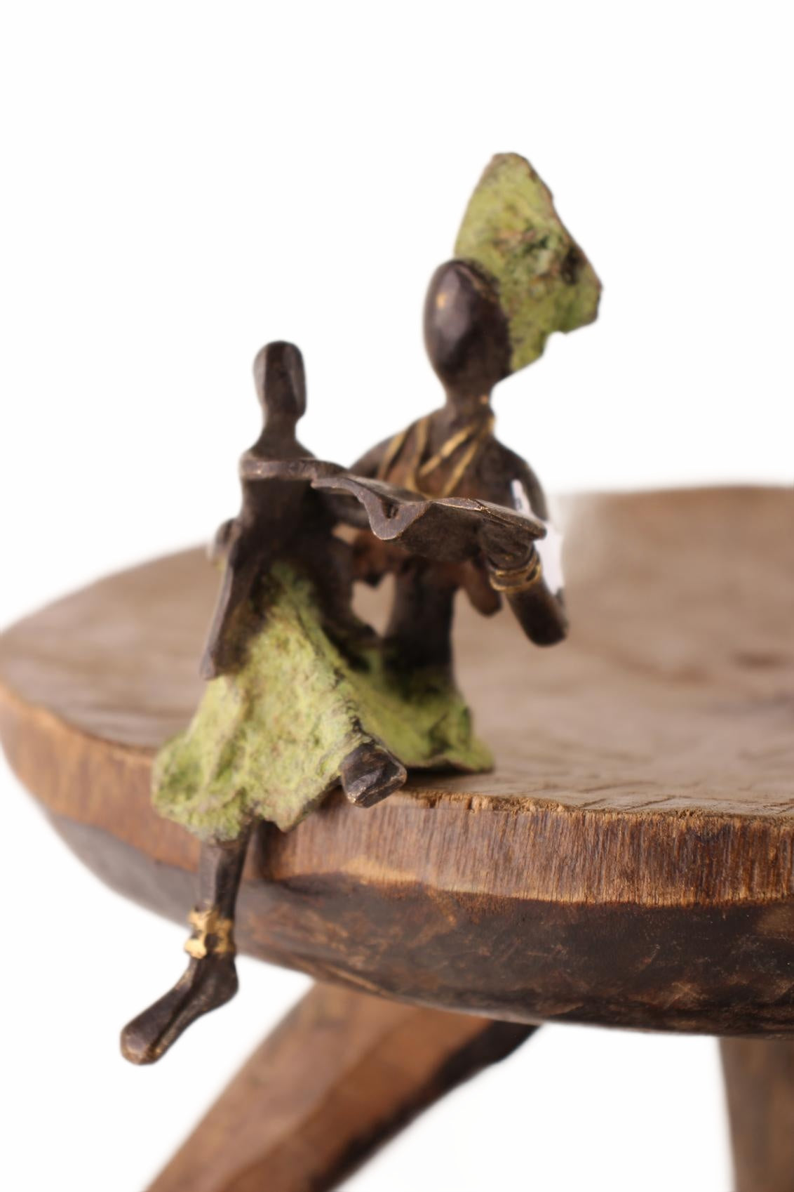 Bwa Tribe Bronze Figures ~5.5" Tall (New 2026) - Sculpture & Statuary