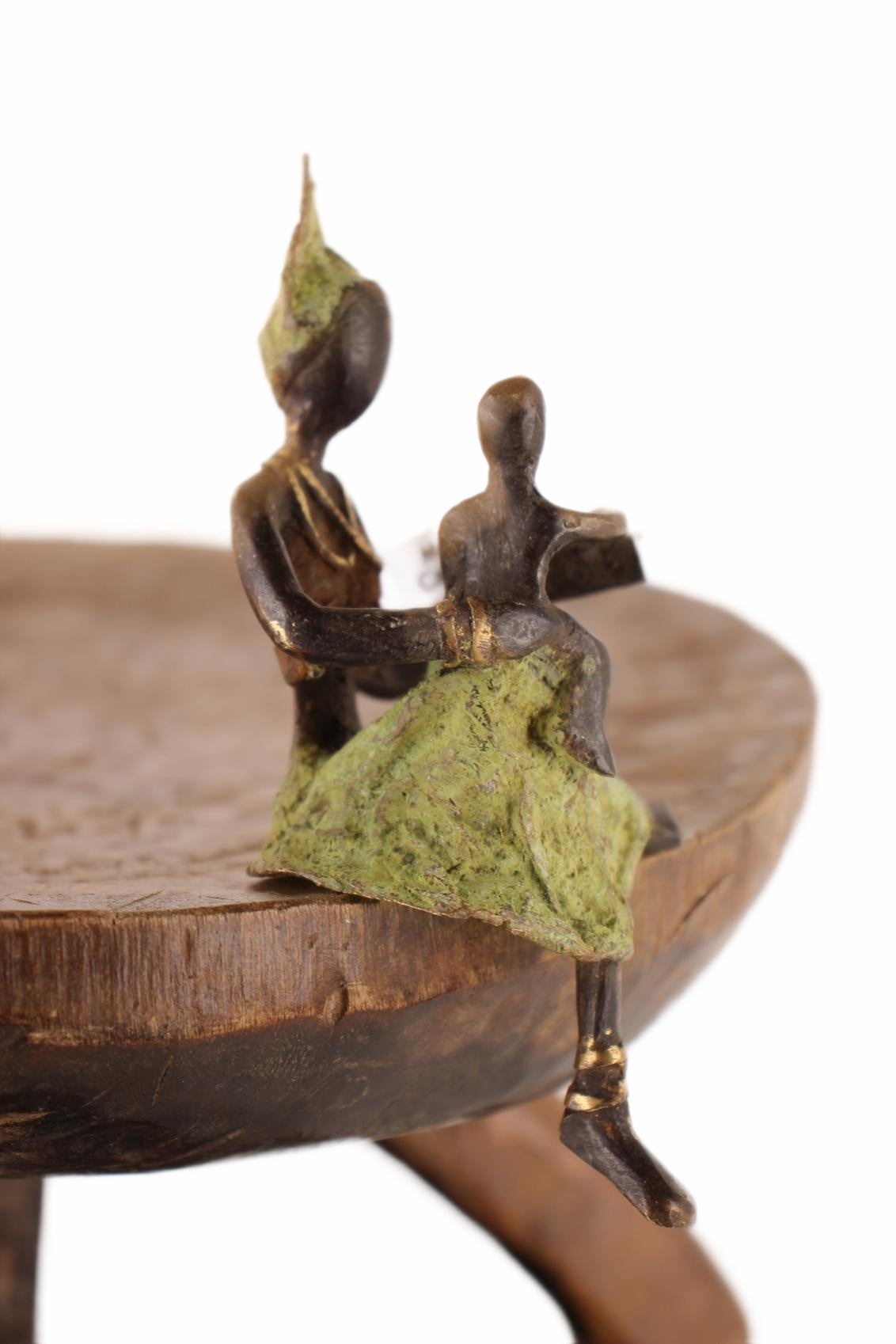 Bwa Tribe Bronze Figures ~5.5" Tall (New 2026) - Sculpture & Statuary