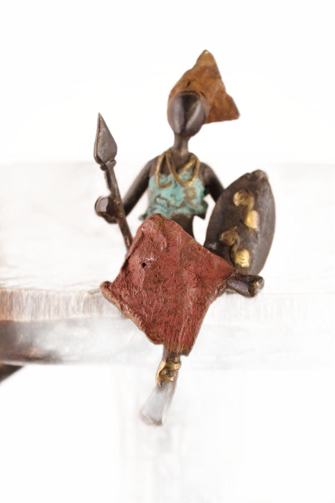 Bwa Tribe Bronze Figures ~5.5" Tall (New 2026) - Sculpture & Statuary