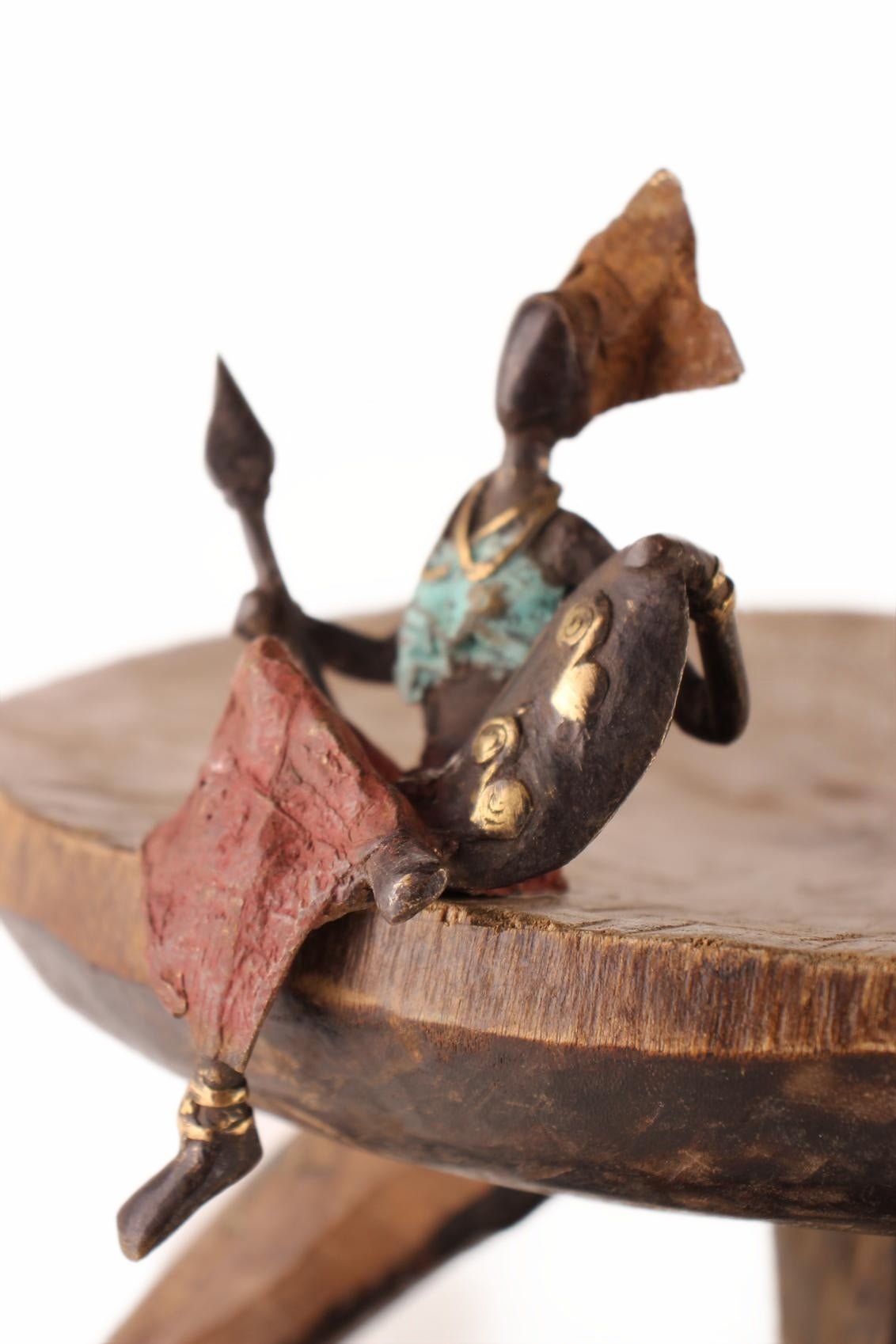 Bwa Tribe Bronze Figures ~5.5" Tall (New 2026) - Sculpture & Statuary