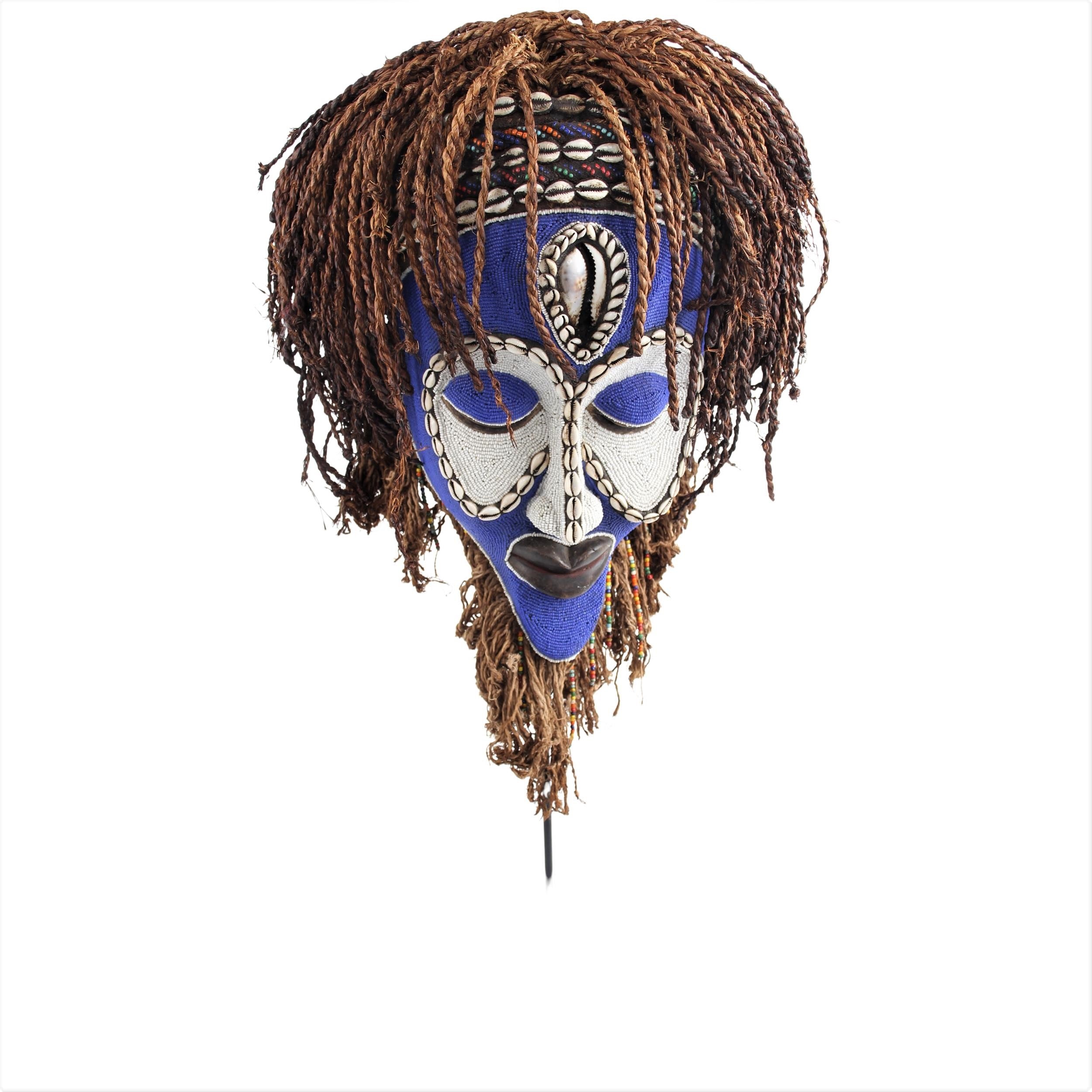 Chokwe Tribe Mask ~31.5" Tall