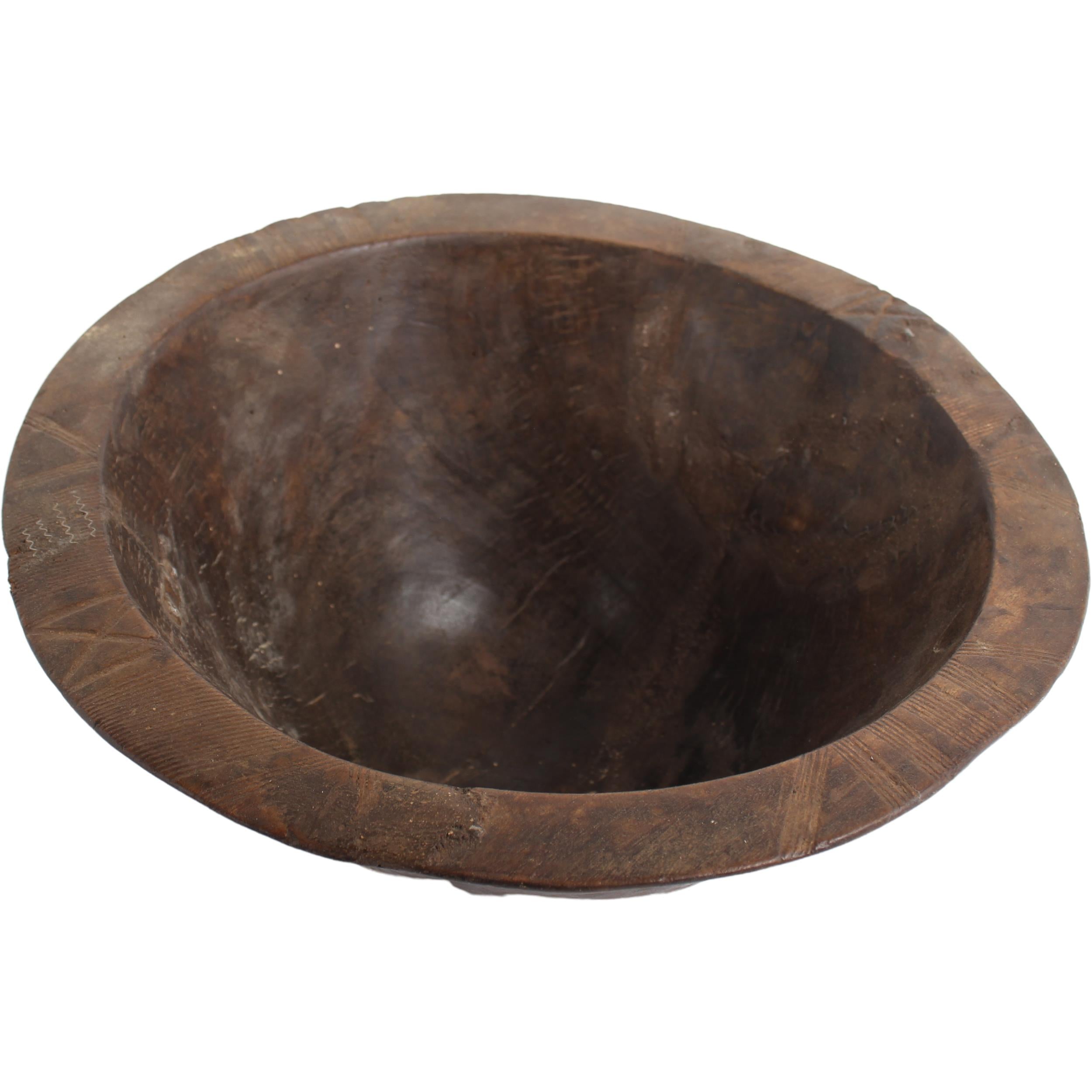 Tuareg Tribe Wooden Bowls ~6.7" Tall - Wooden Bowls