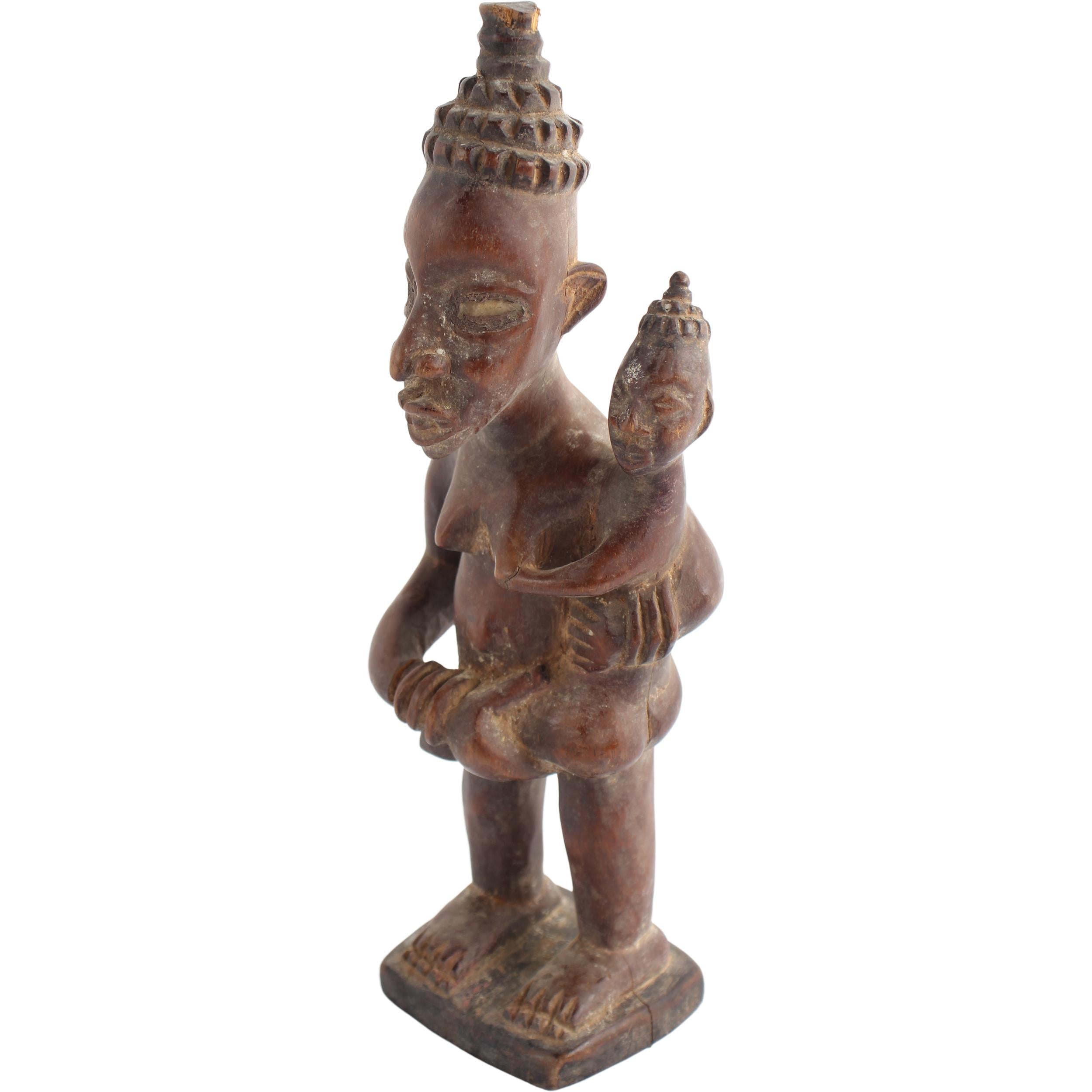 Yoruba Tribe Figurine ~11.0" Tall - Figurine