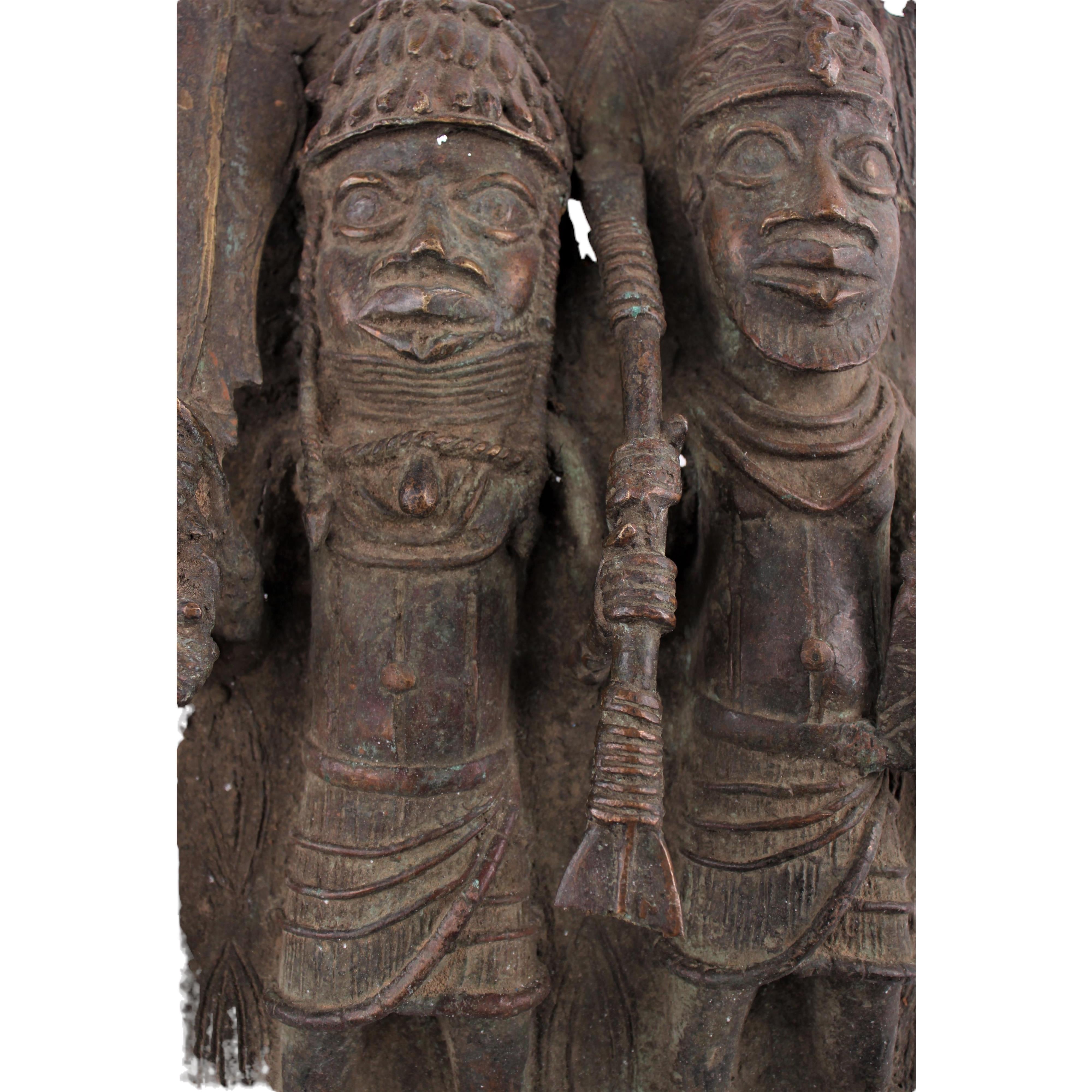 Edo Tribe Plaques ~13.0" Tall