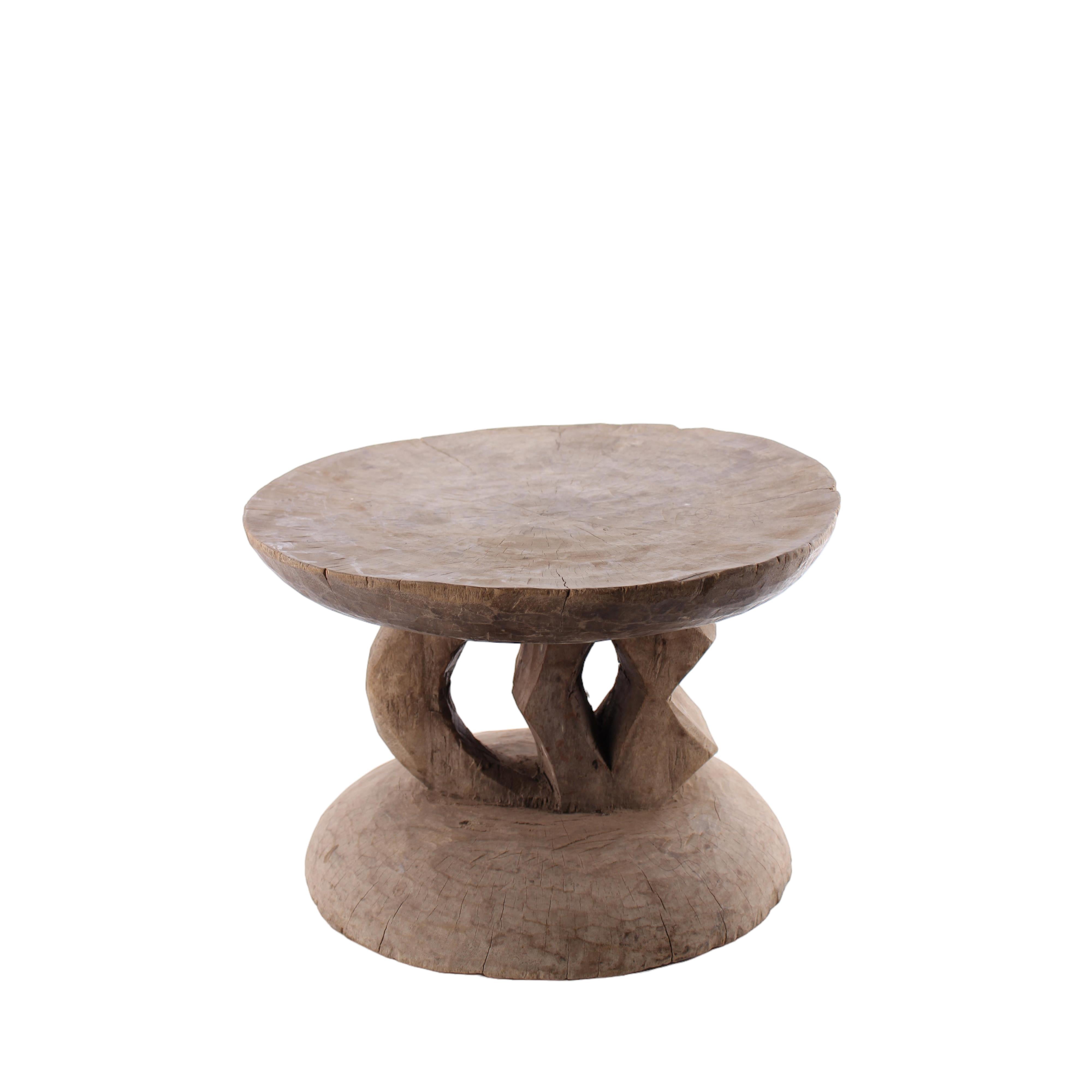 Tonga Tribe Stools ~10.2" Tall