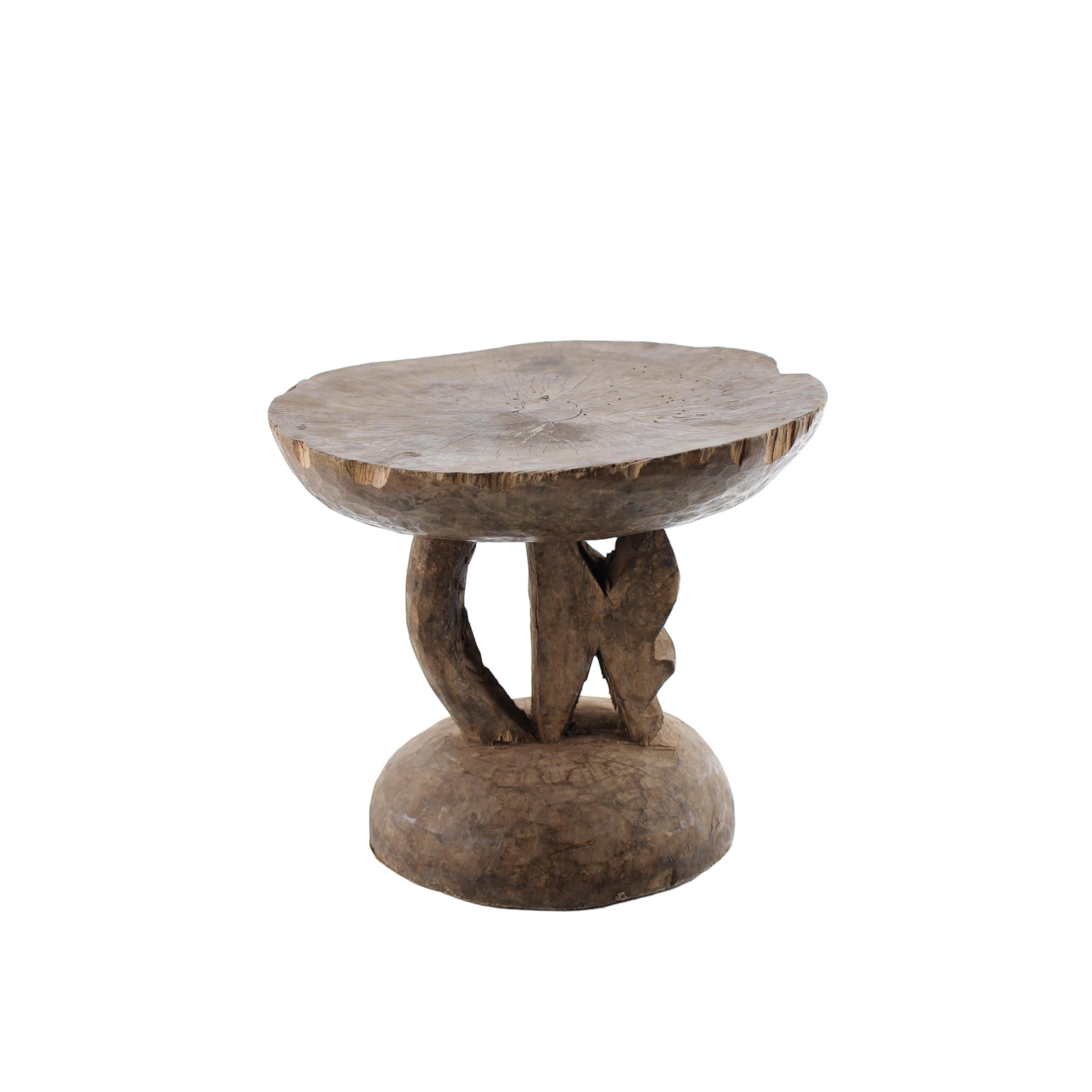 Tonga Tribe Tonga Stools ~9.1" Tall