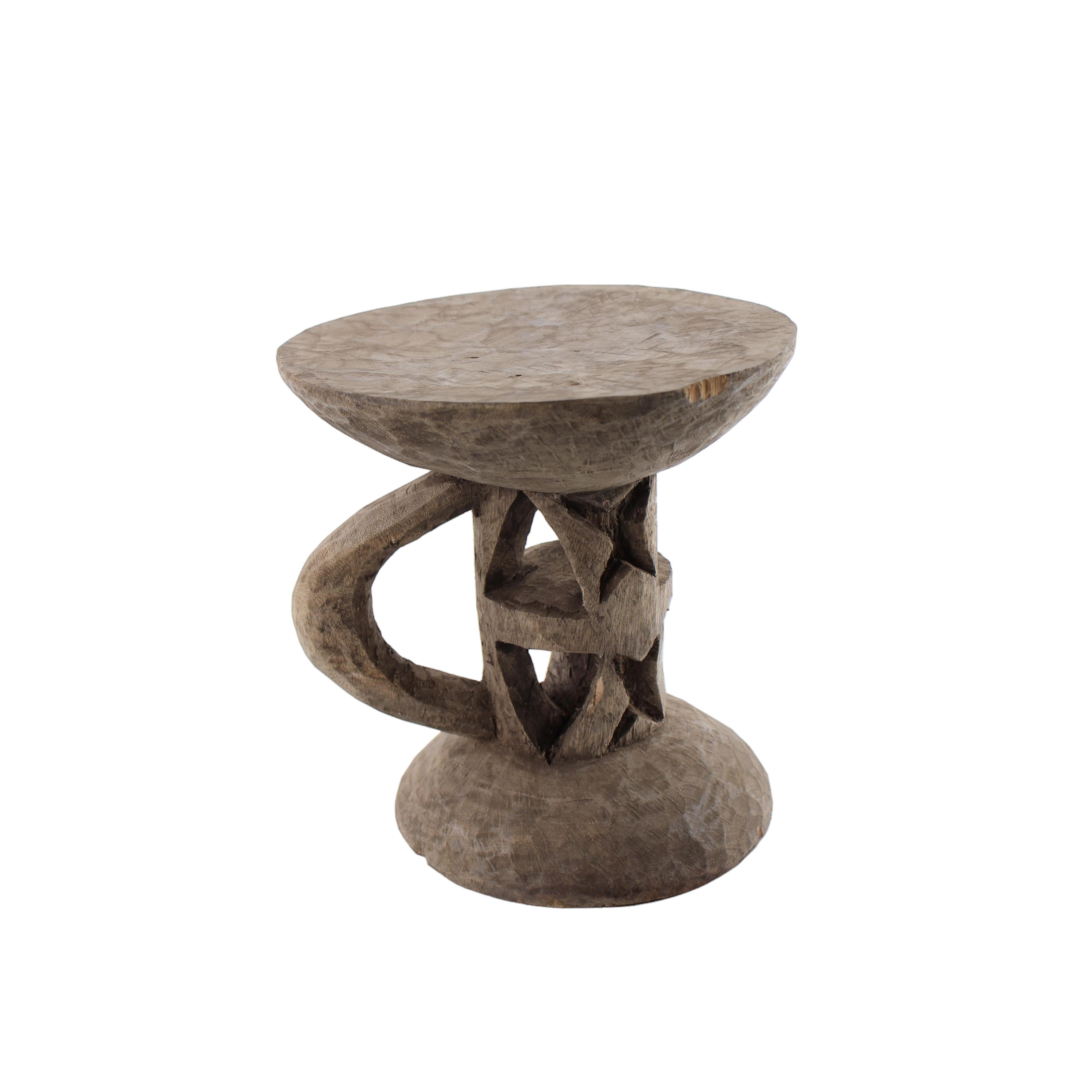 Tonga Tribe Stools ~7.9" Tall